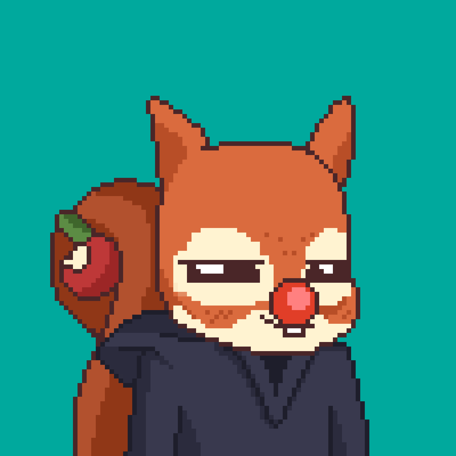 Pixel Squirrels #8414 NFT on Algorand