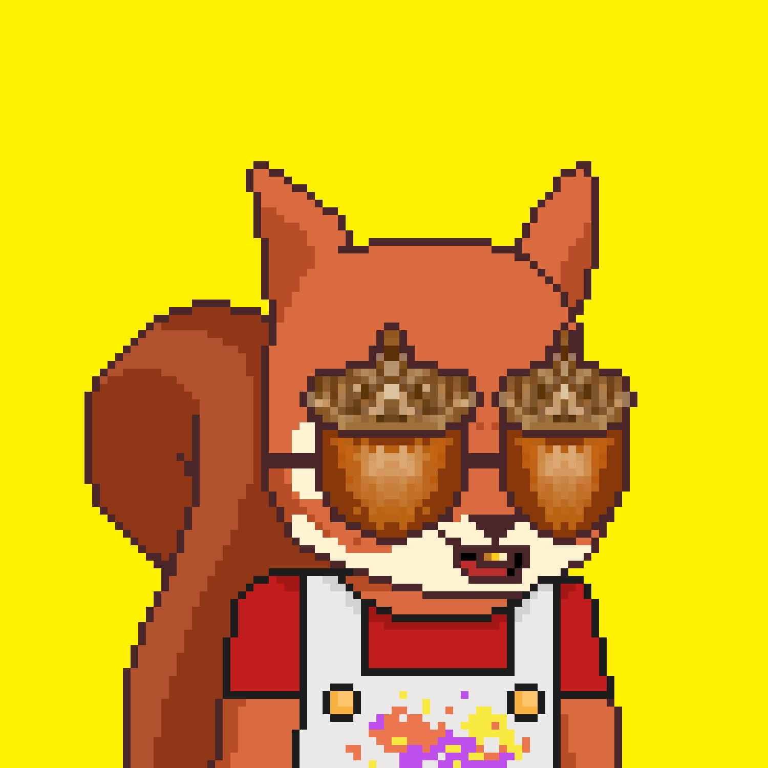 Pixel Squirrels #8416 NFT on Algorand