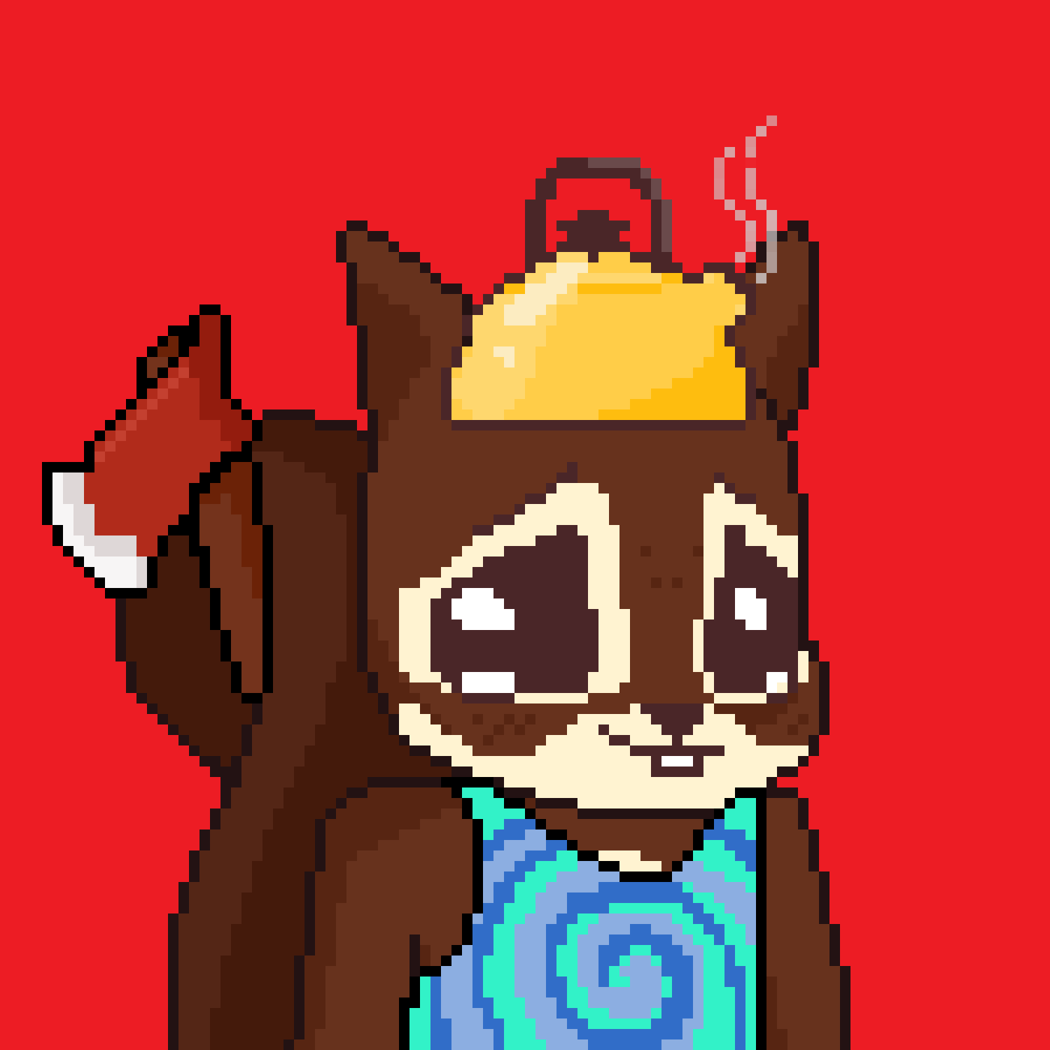 Pixel Squirrels #8418 NFT on Algorand