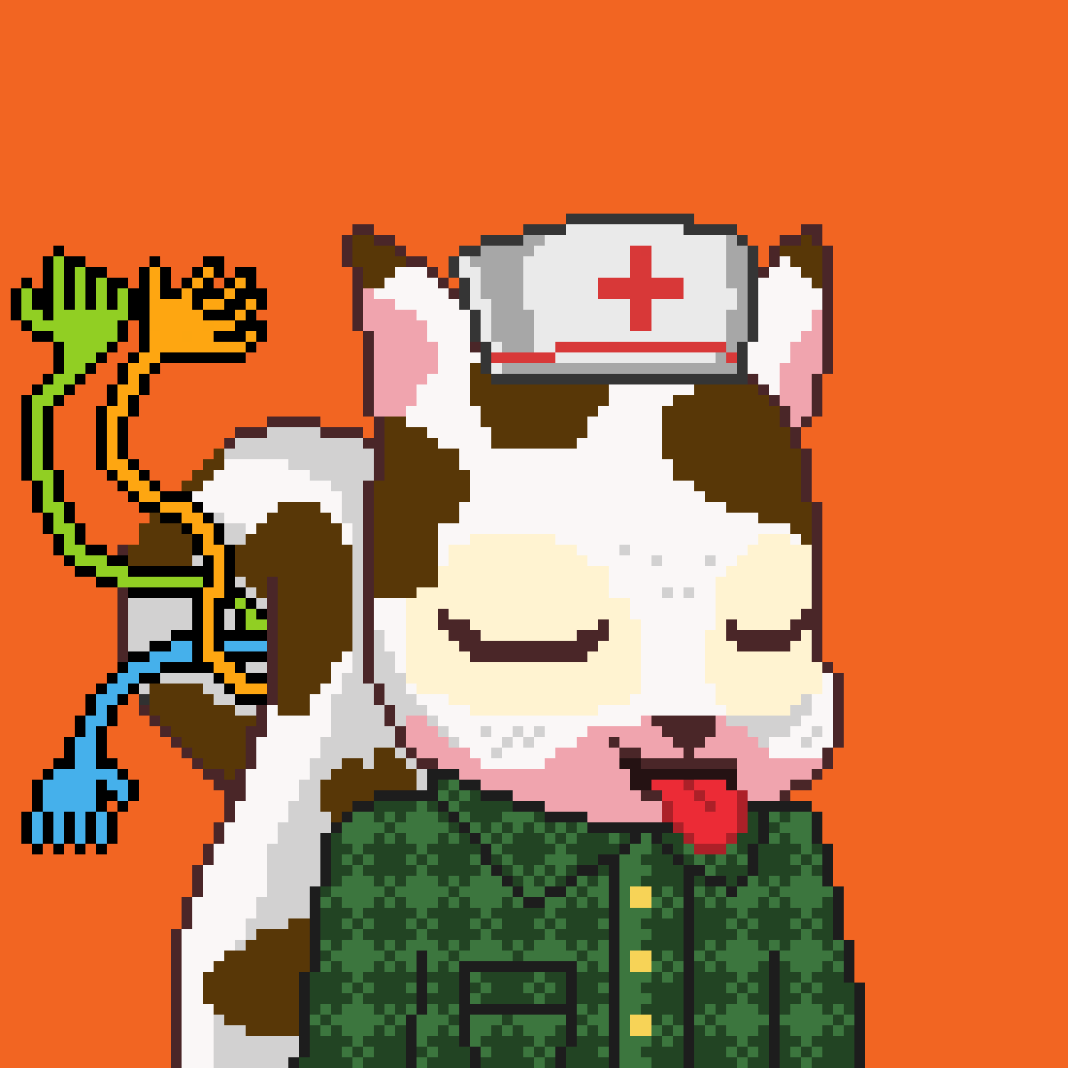 Pixel Squirrels #8428 NFT on Algorand