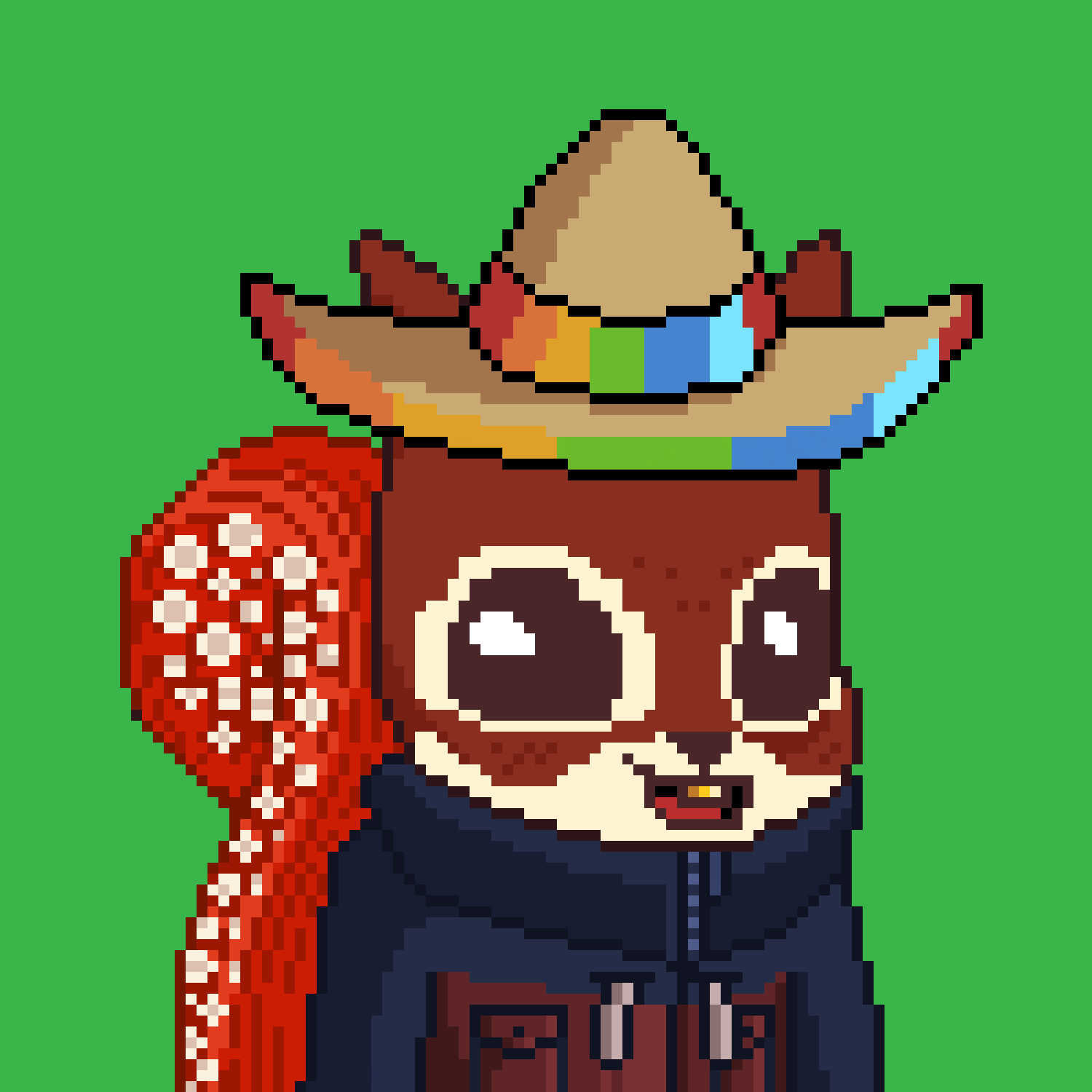 Pixel Squirrels #8434 NFT on Algorand