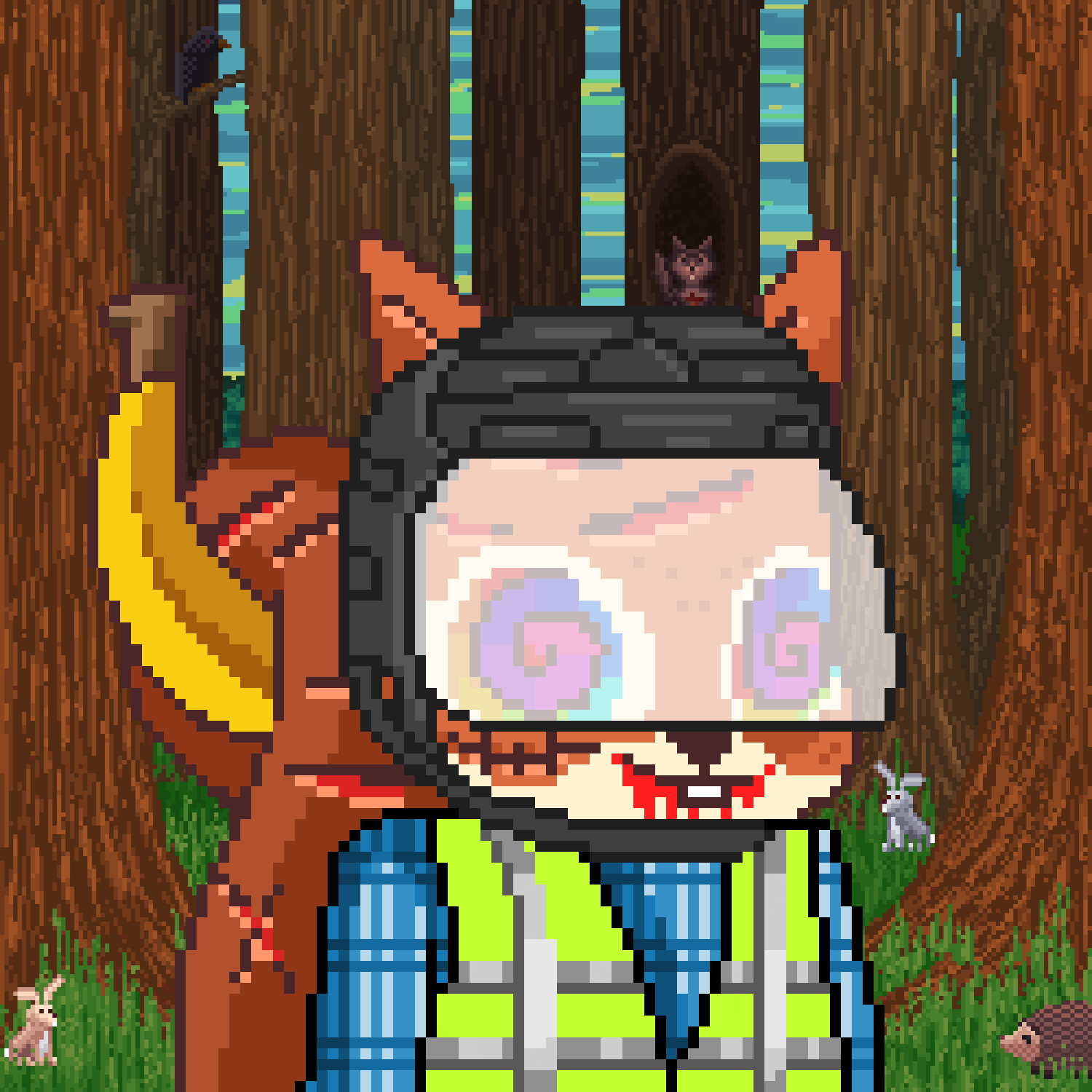 Pixel Squirrels #8436 NFT on Algorand