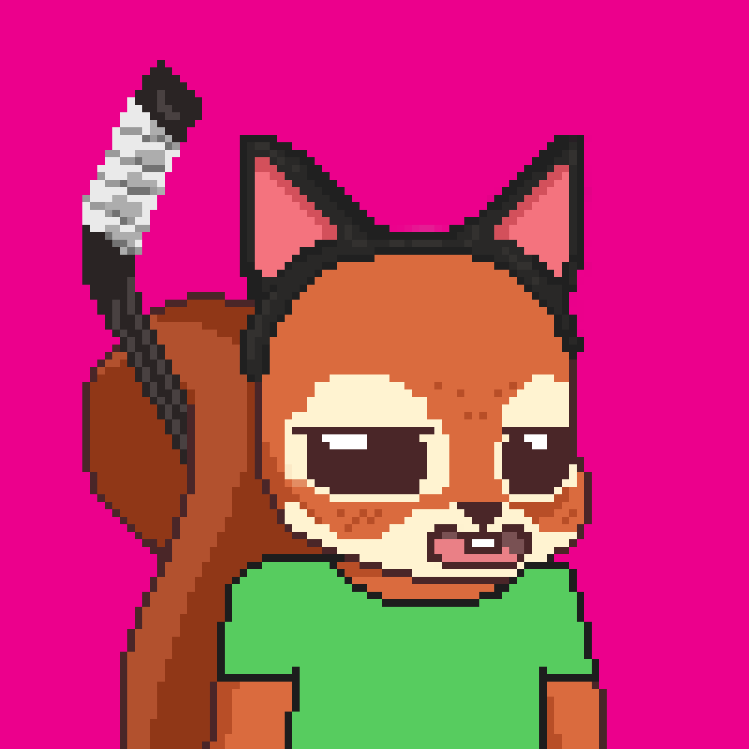 Pixel Squirrels #844 NFT on Algorand