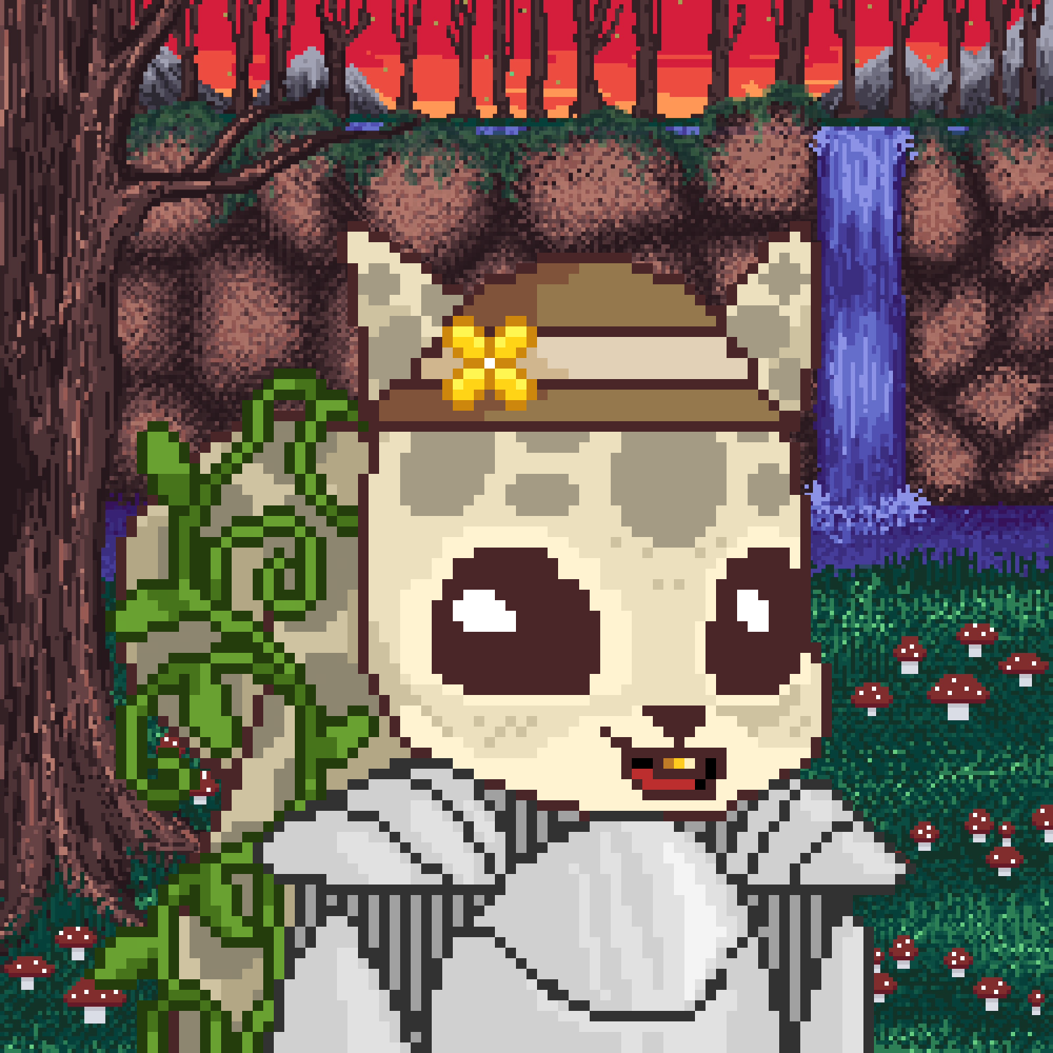 Pixel Squirrels #8443 NFT on Algorand