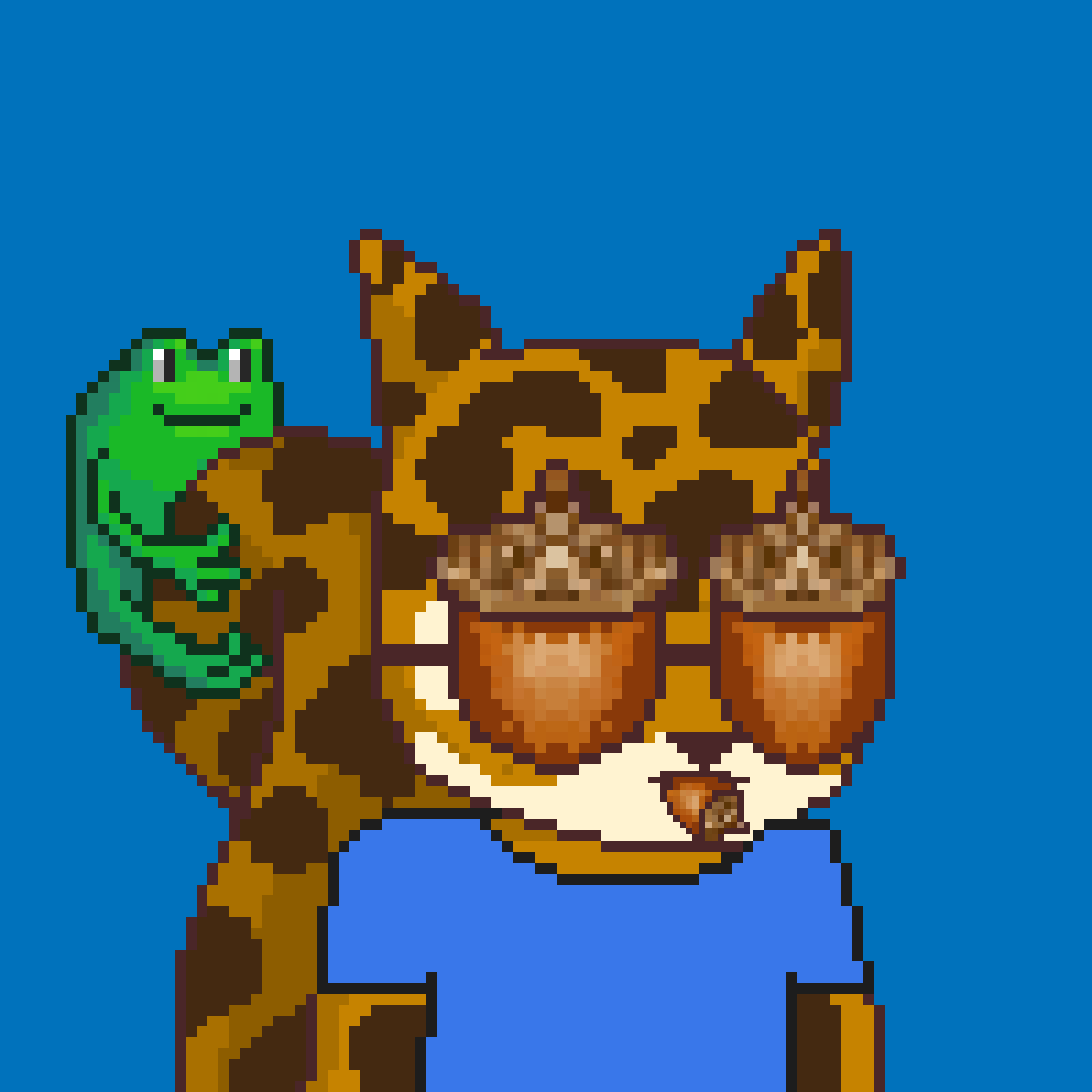 Pixel Squirrels #8449 NFT on Algorand