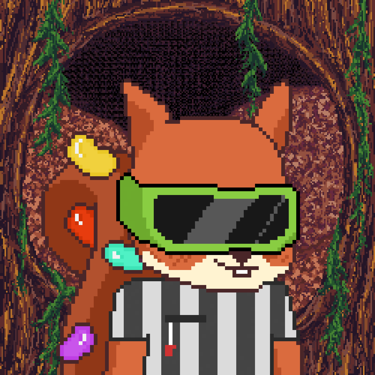 Pixel Squirrels #8454 NFT on Algorand