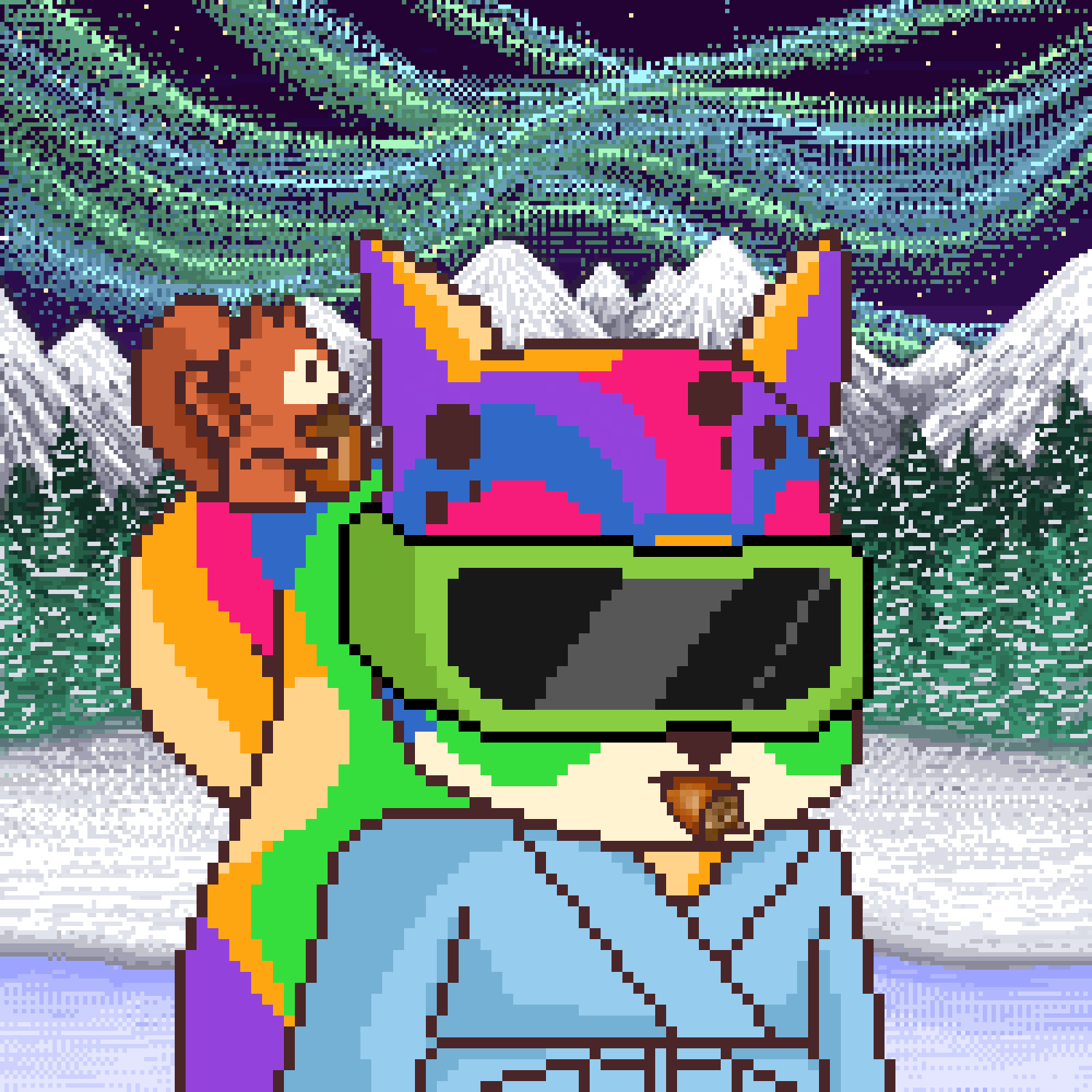 Pixel Squirrels #8463 NFT on Algorand