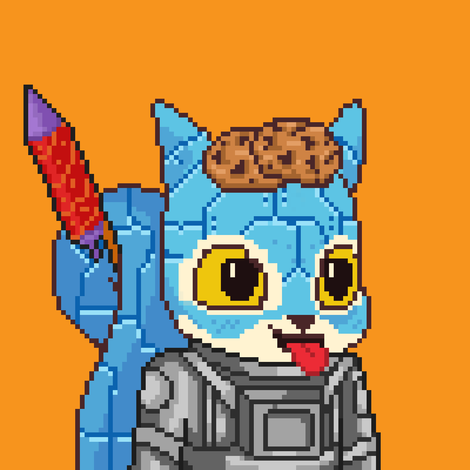 Pixel Squirrels #8478 NFT on Algorand