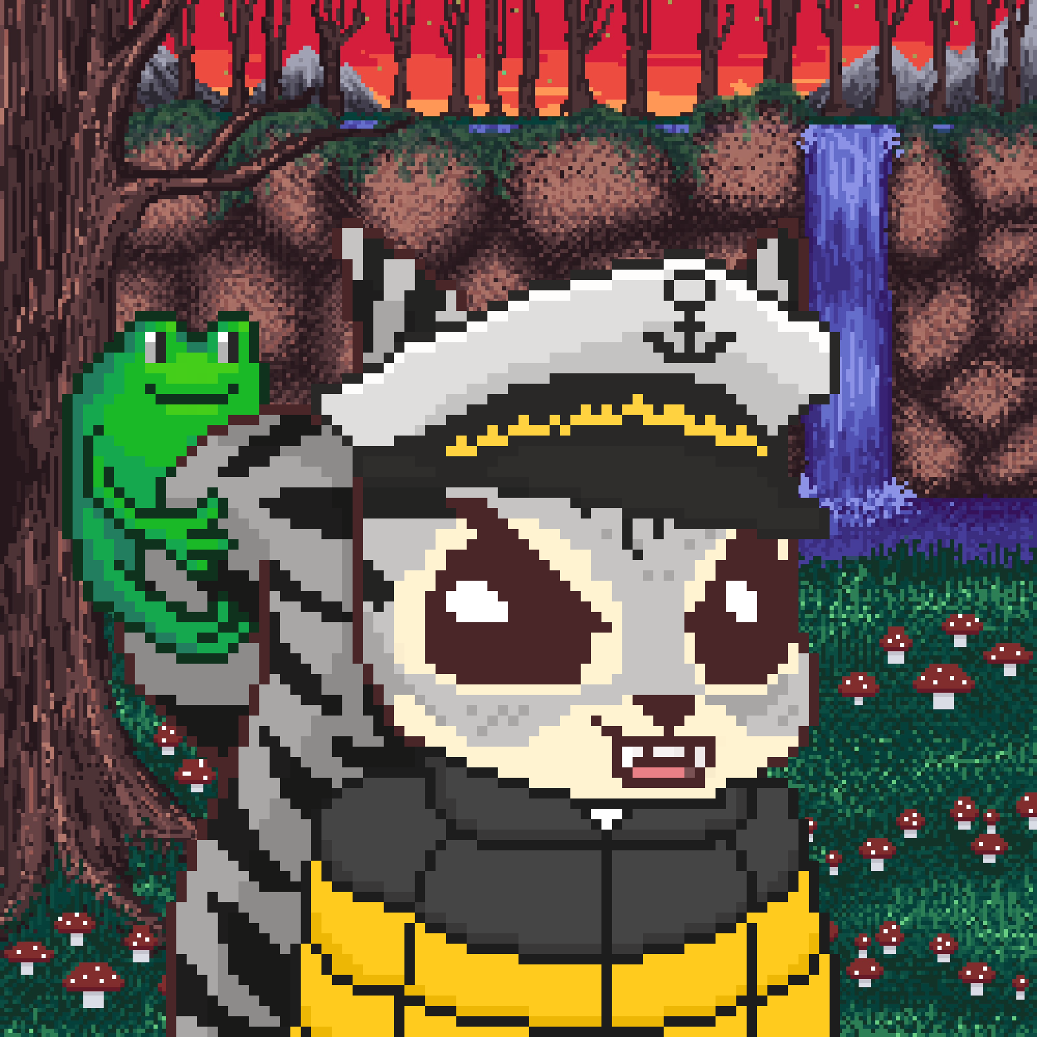 Pixel Squirrels #8483 NFT on Algorand