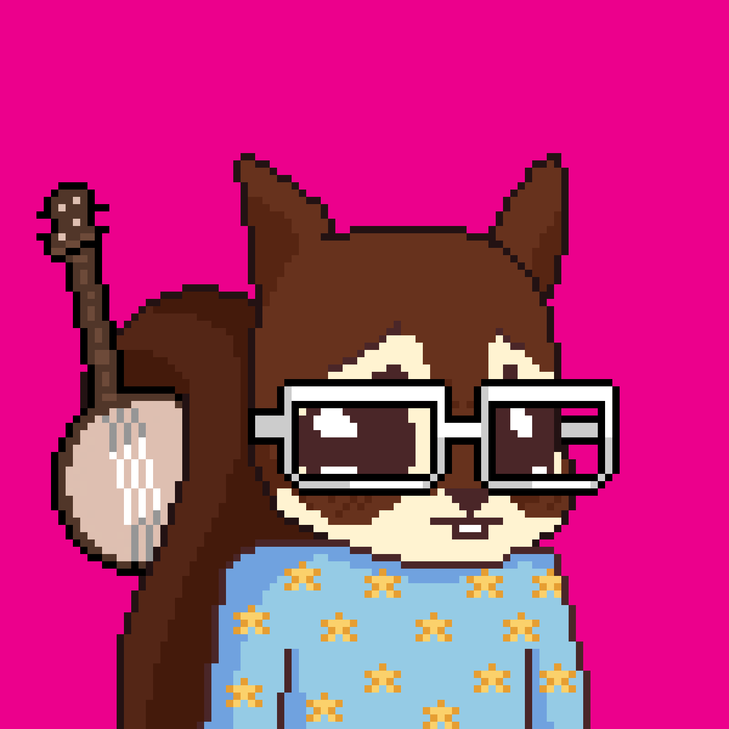 Pixel Squirrels #8484 NFT on Algorand