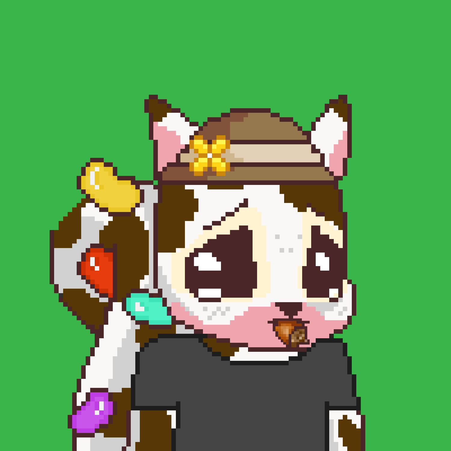 Pixel Squirrels #8490 NFT on Algorand