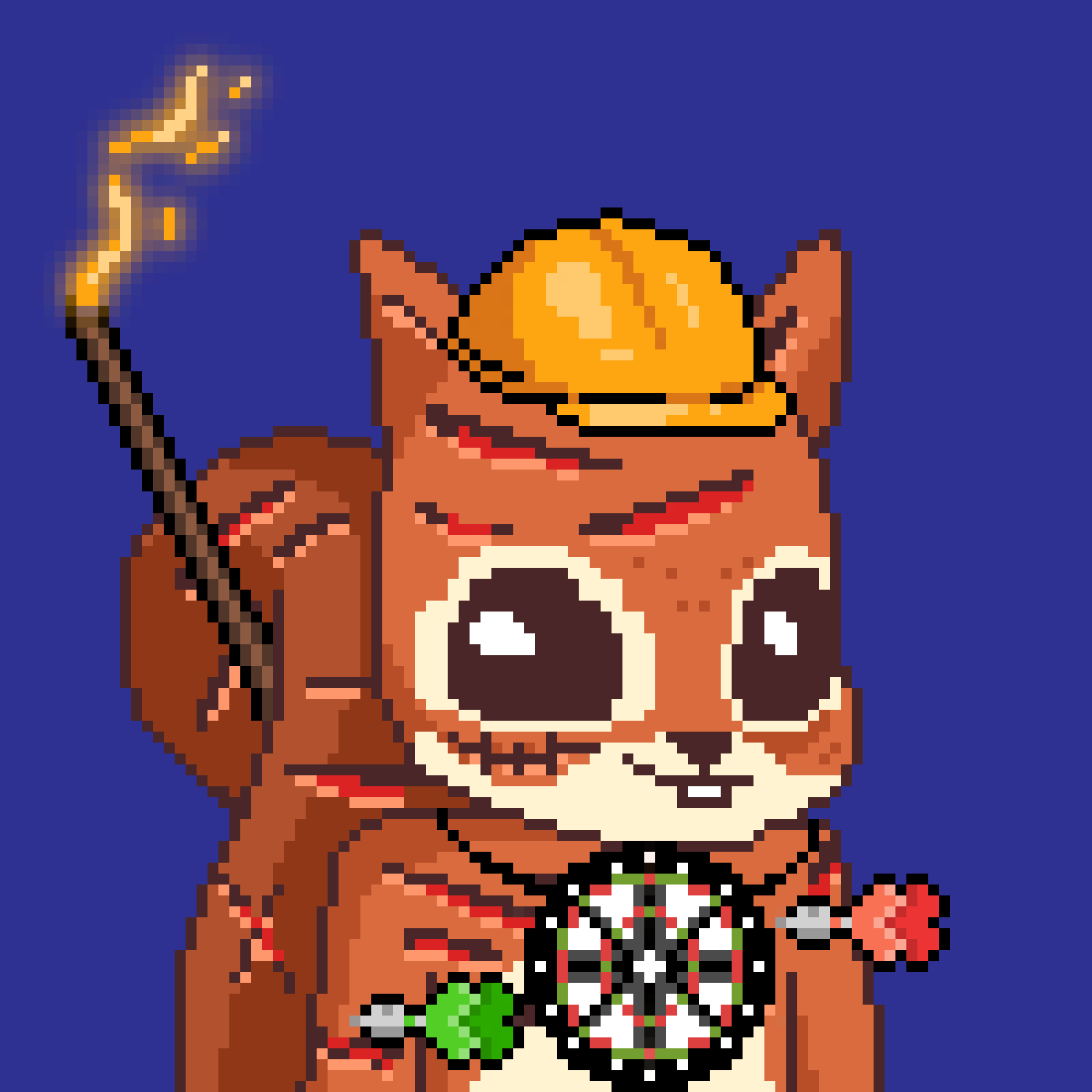 Pixel Squirrels #8494 NFT on Algorand