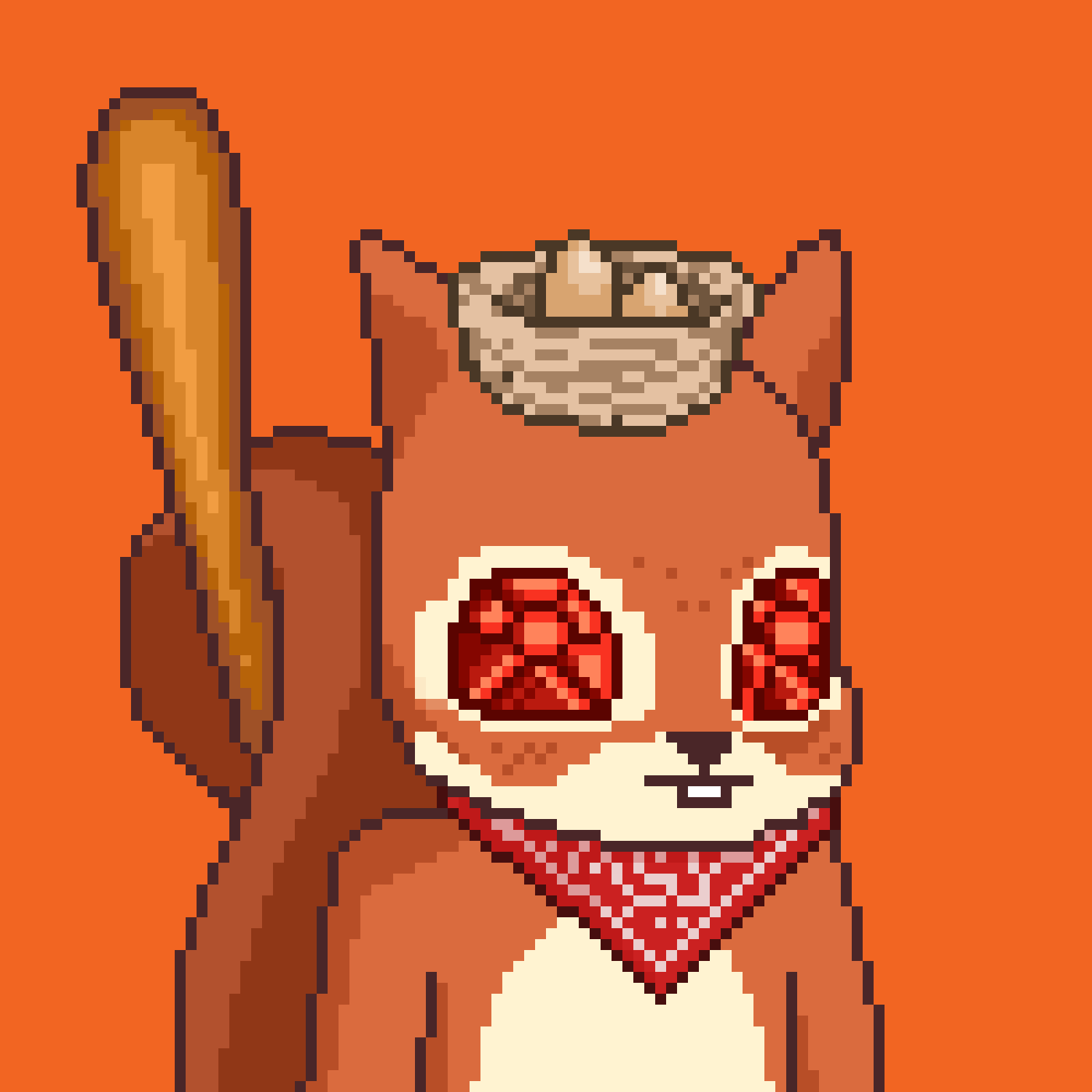 Pixel Squirrels #8513 NFT on Algorand