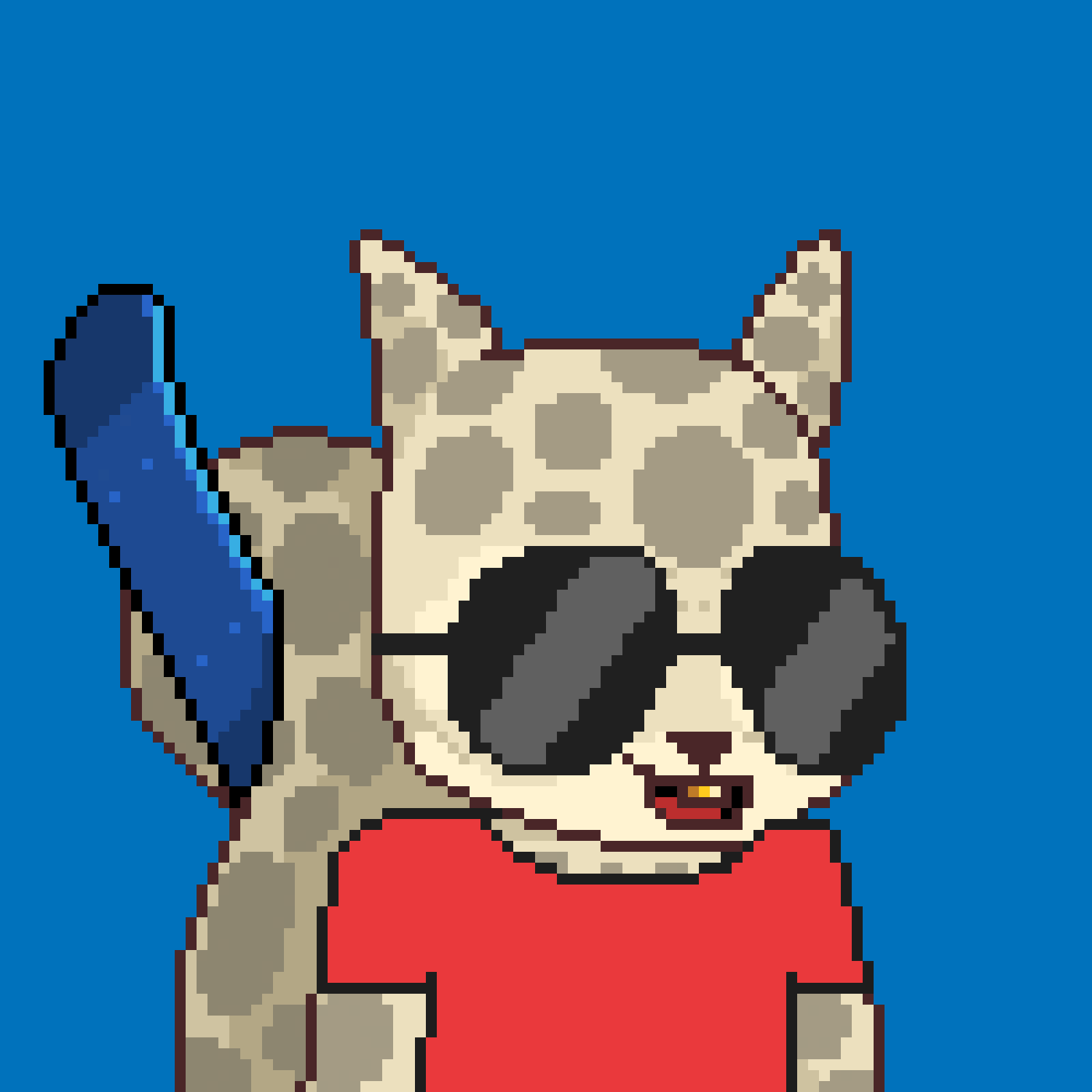 Pixel Squirrels #8514 NFT on Algorand