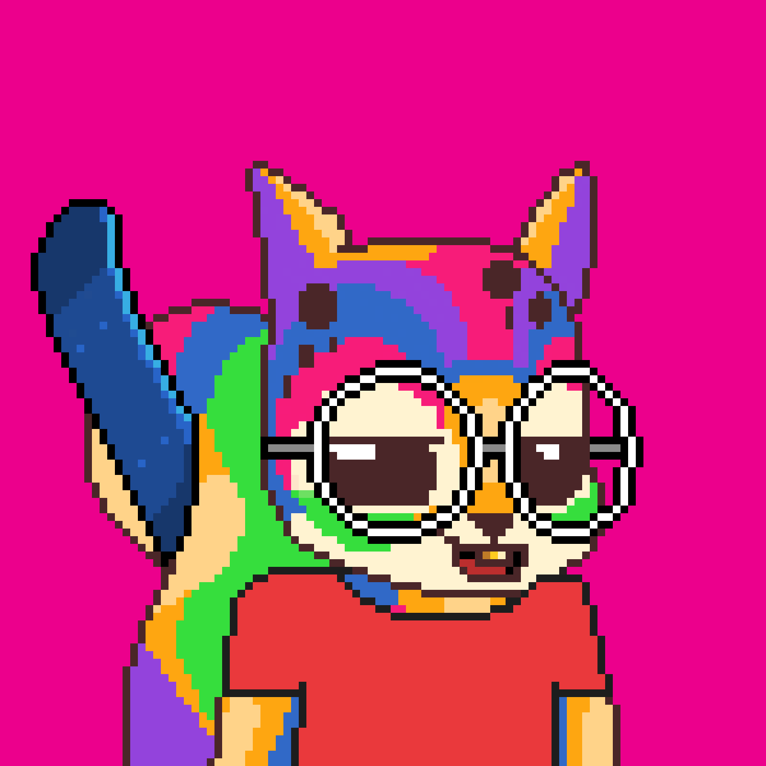 Pixel Squirrels #8519 NFT on Algorand