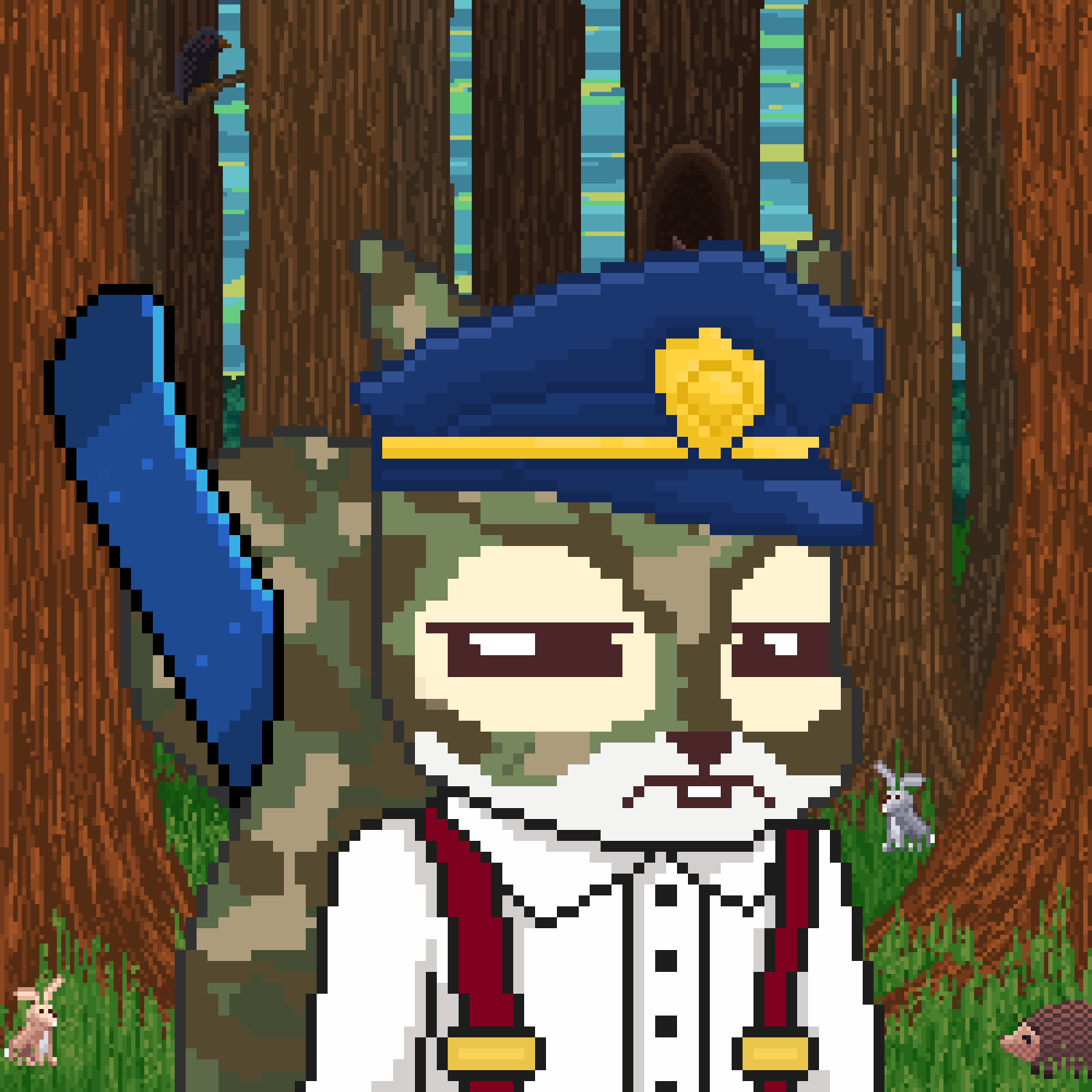 Pixel Squirrels #8521 NFT on Algorand