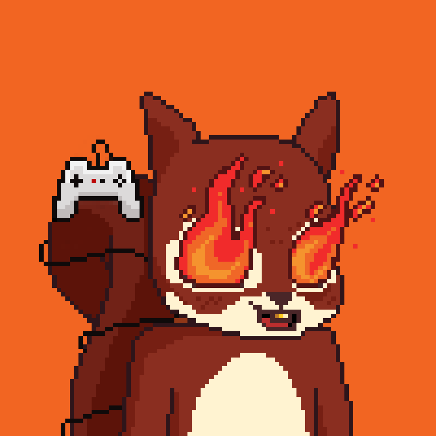 Pixel Squirrels #8523 NFT on Algorand