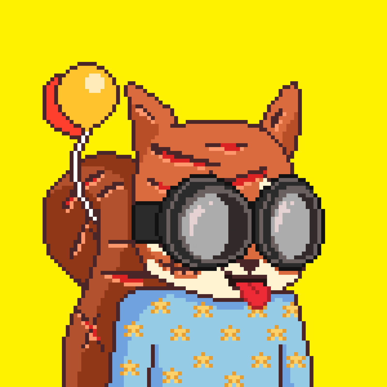 Pixel Squirrels #8528 NFT on Algorand