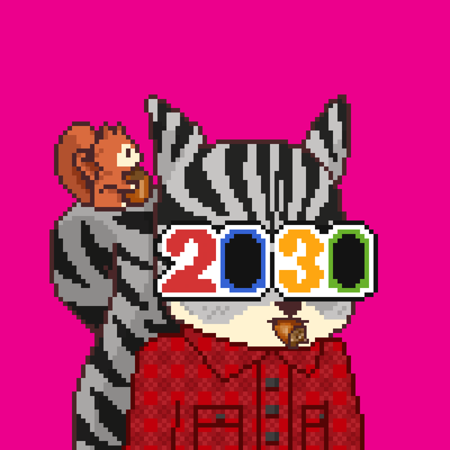 Pixel Squirrels #8531 NFT on Algorand