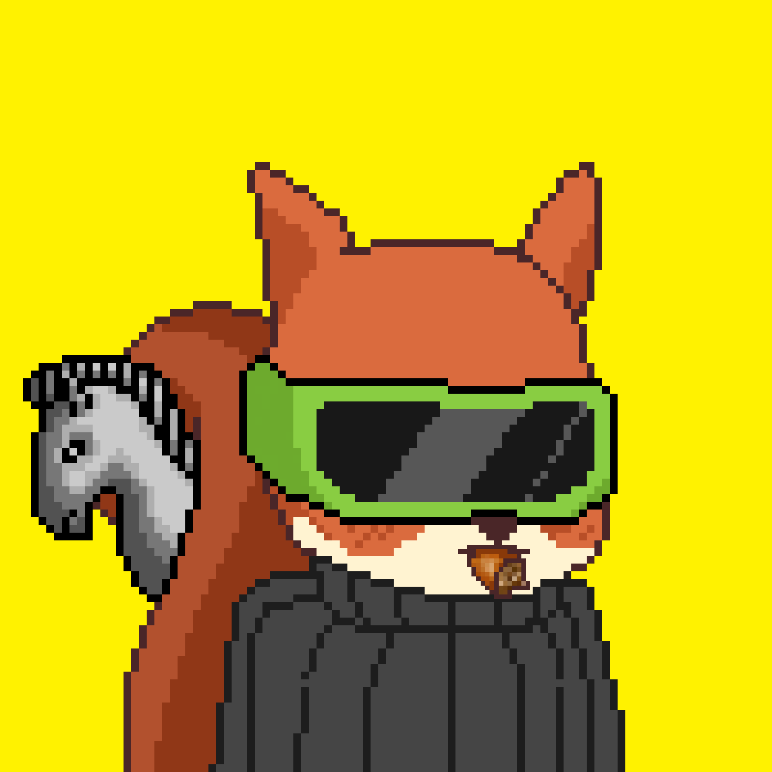 Pixel Squirrels #8537 NFT on Algorand