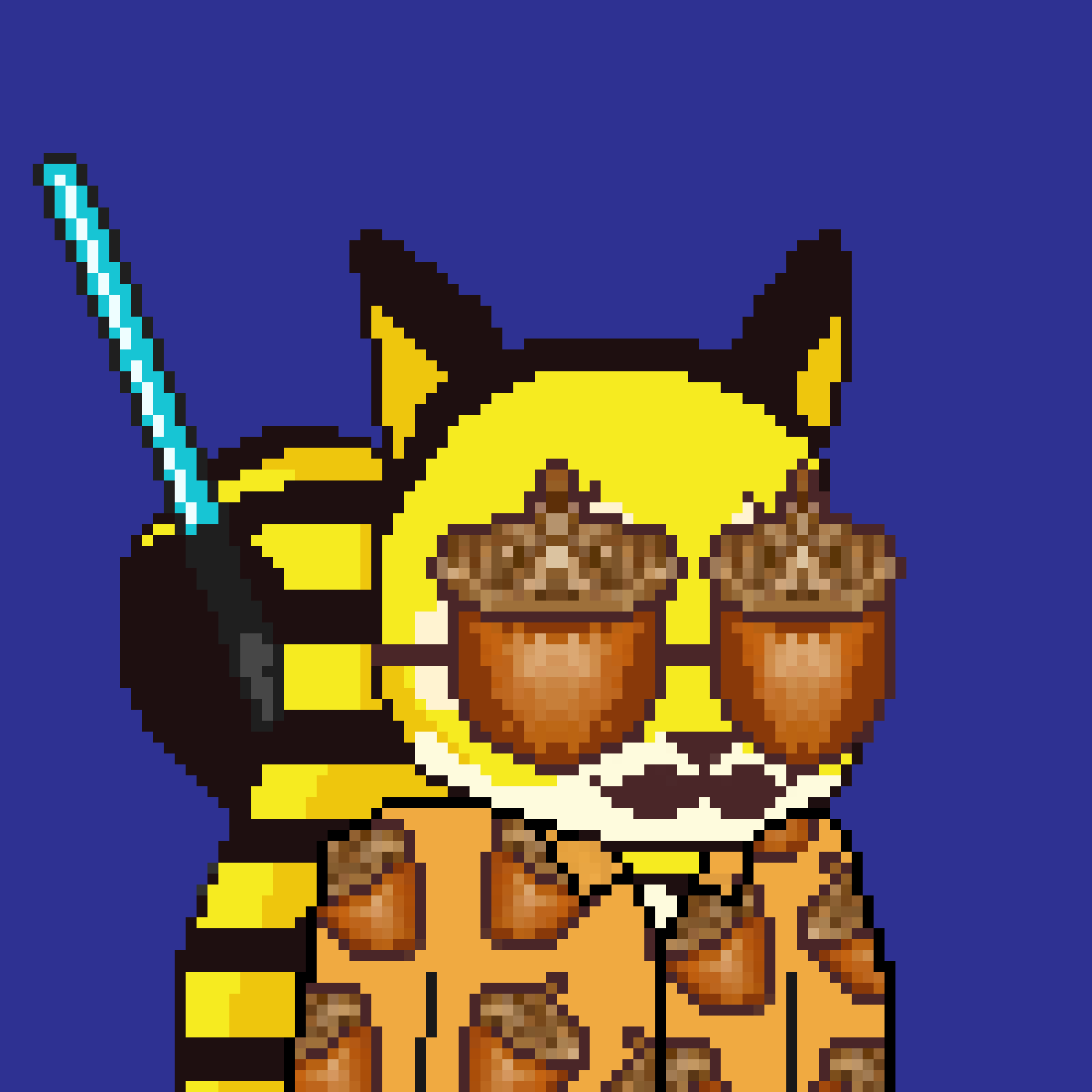 Pixel Squirrels #855 NFT on Algorand