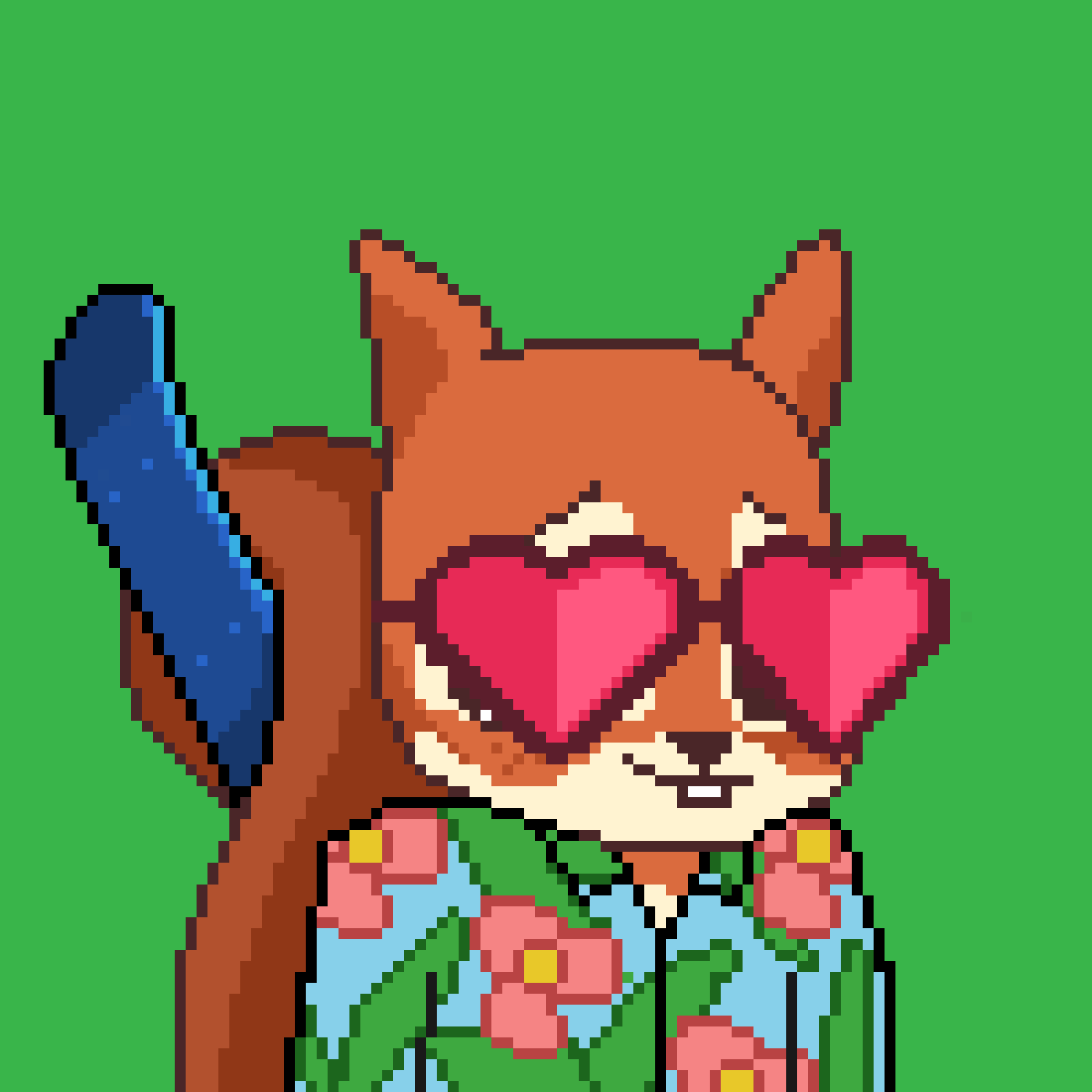 Pixel Squirrels #856 NFT on Algorand