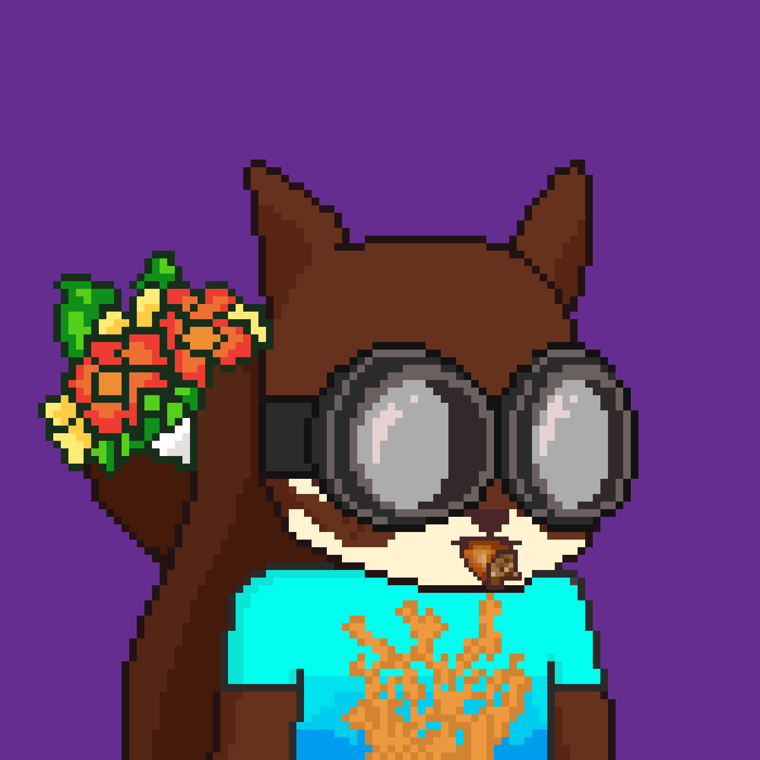 Pixel Squirrels #857 NFT on Algorand