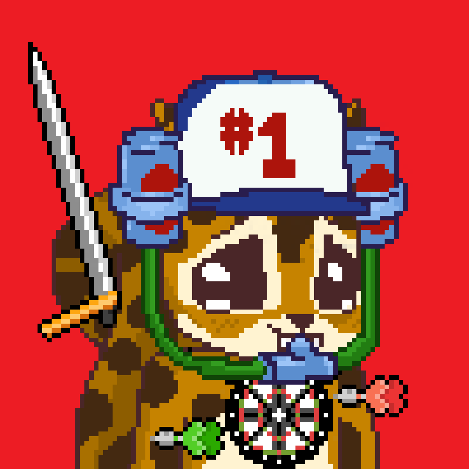 Pixel Squirrels #8602 NFT on Algorand