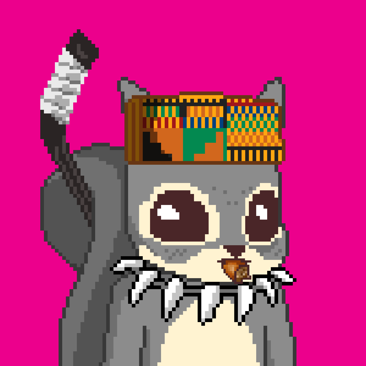 Pixel Squirrels #8607 NFT on Algorand