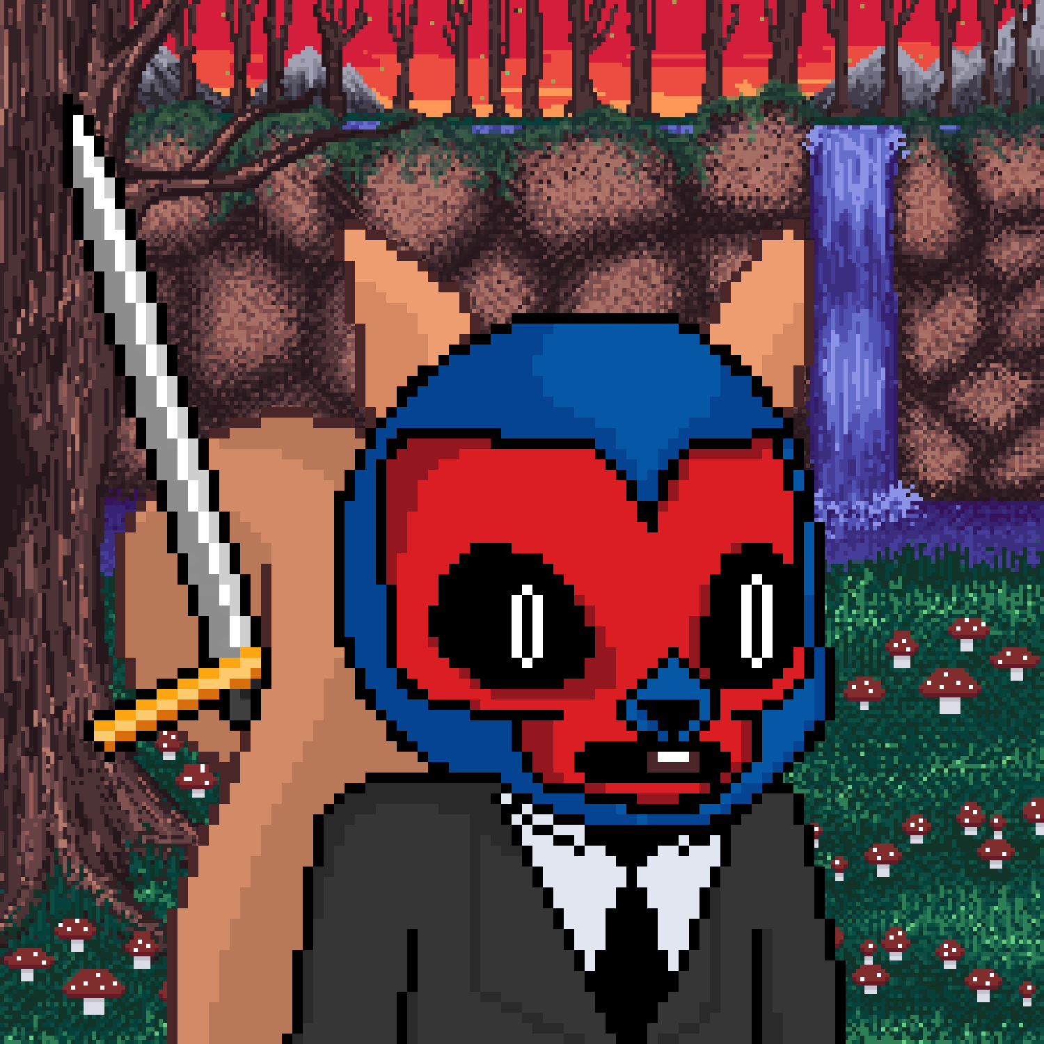 Pixel Squirrels #8617 NFT on Algorand