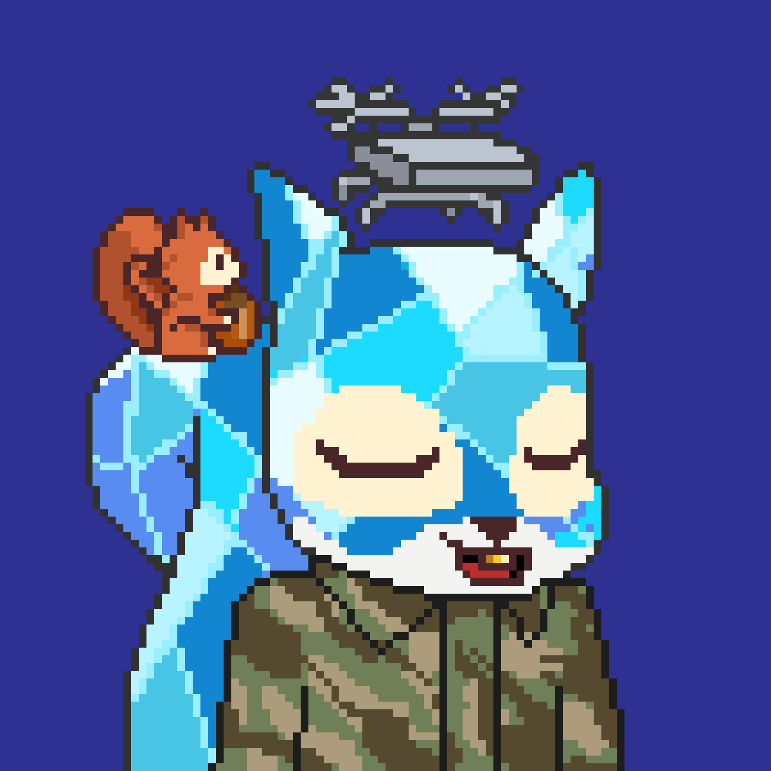 Pixel Squirrels #8631 NFT on Algorand