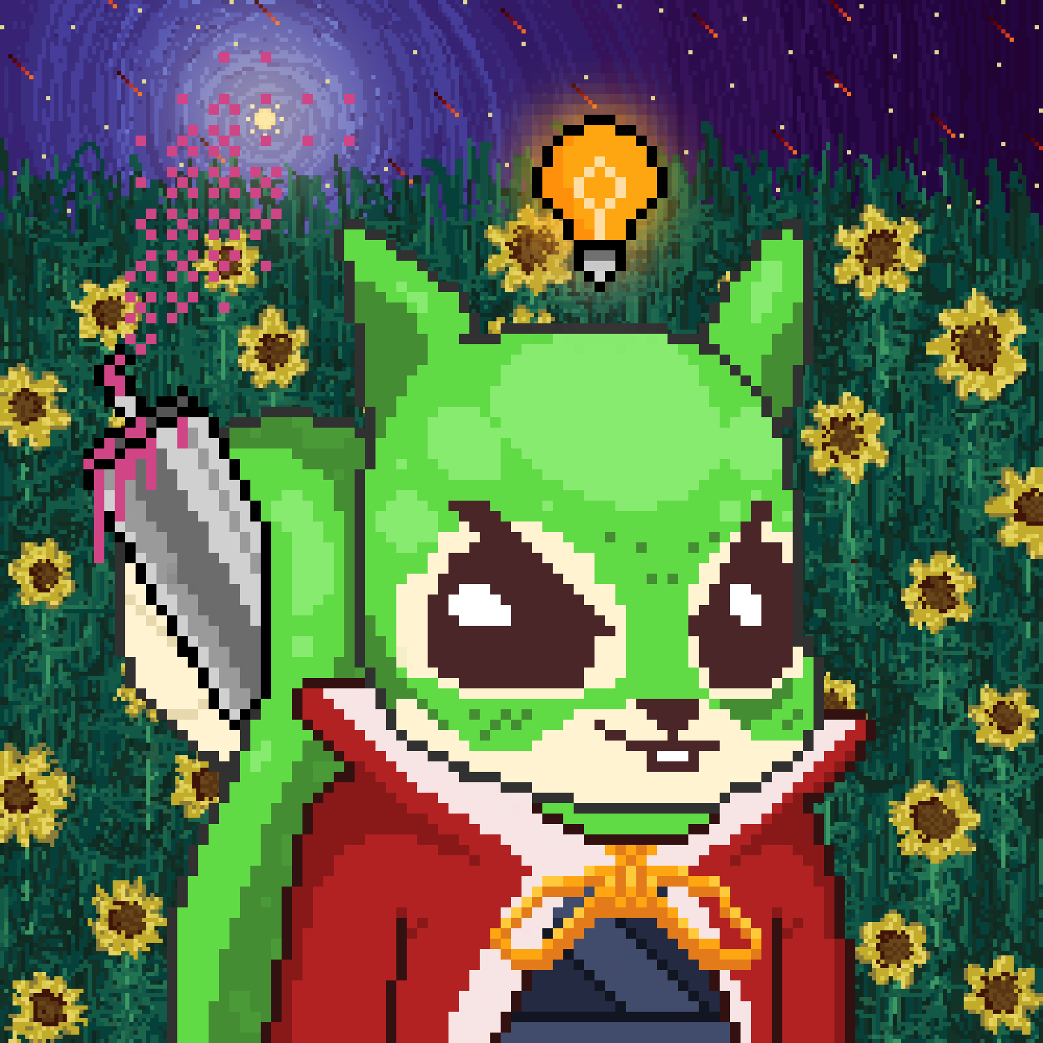 Pixel Squirrels #8634 NFT on Algorand