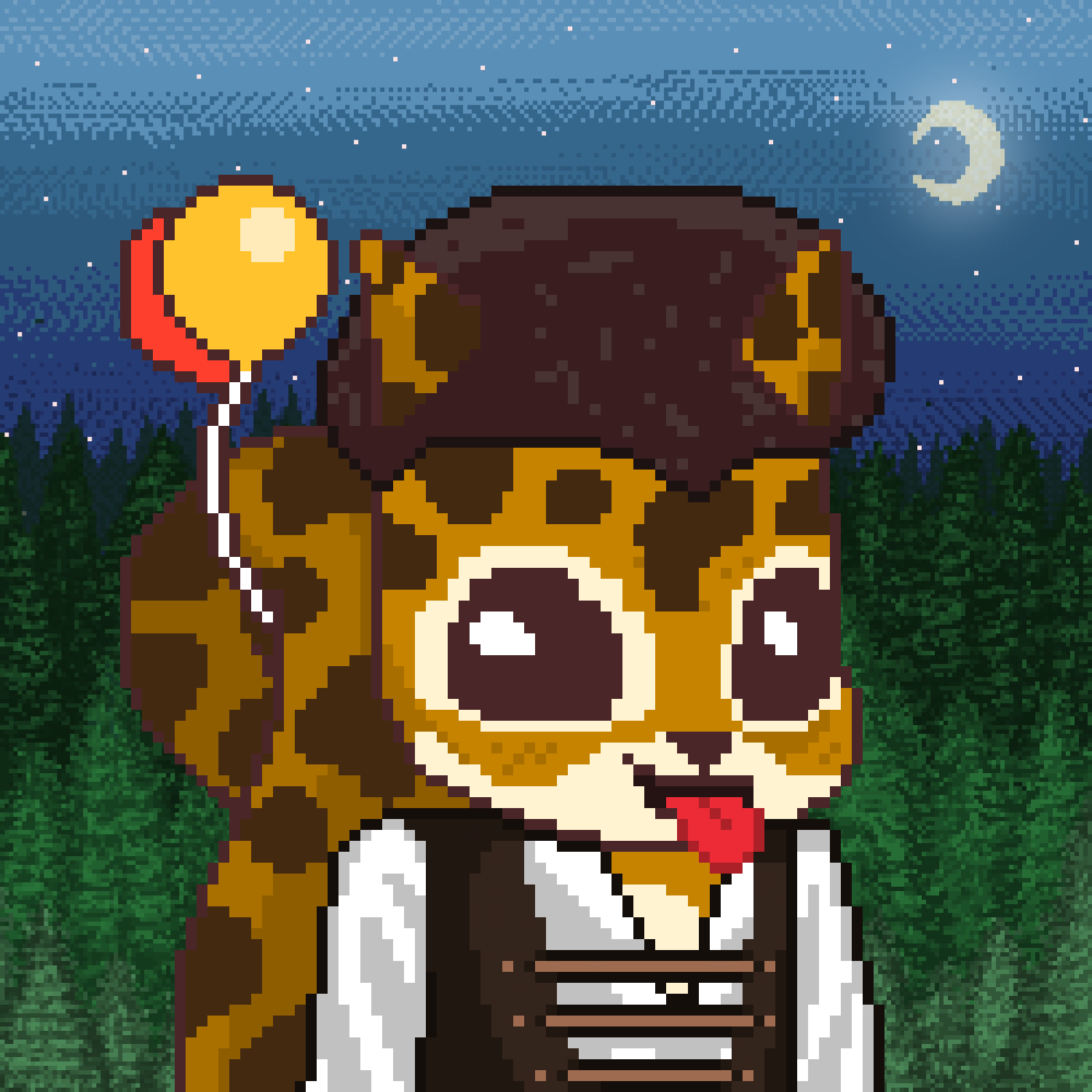 Pixel Squirrels #8635 NFT on Algorand