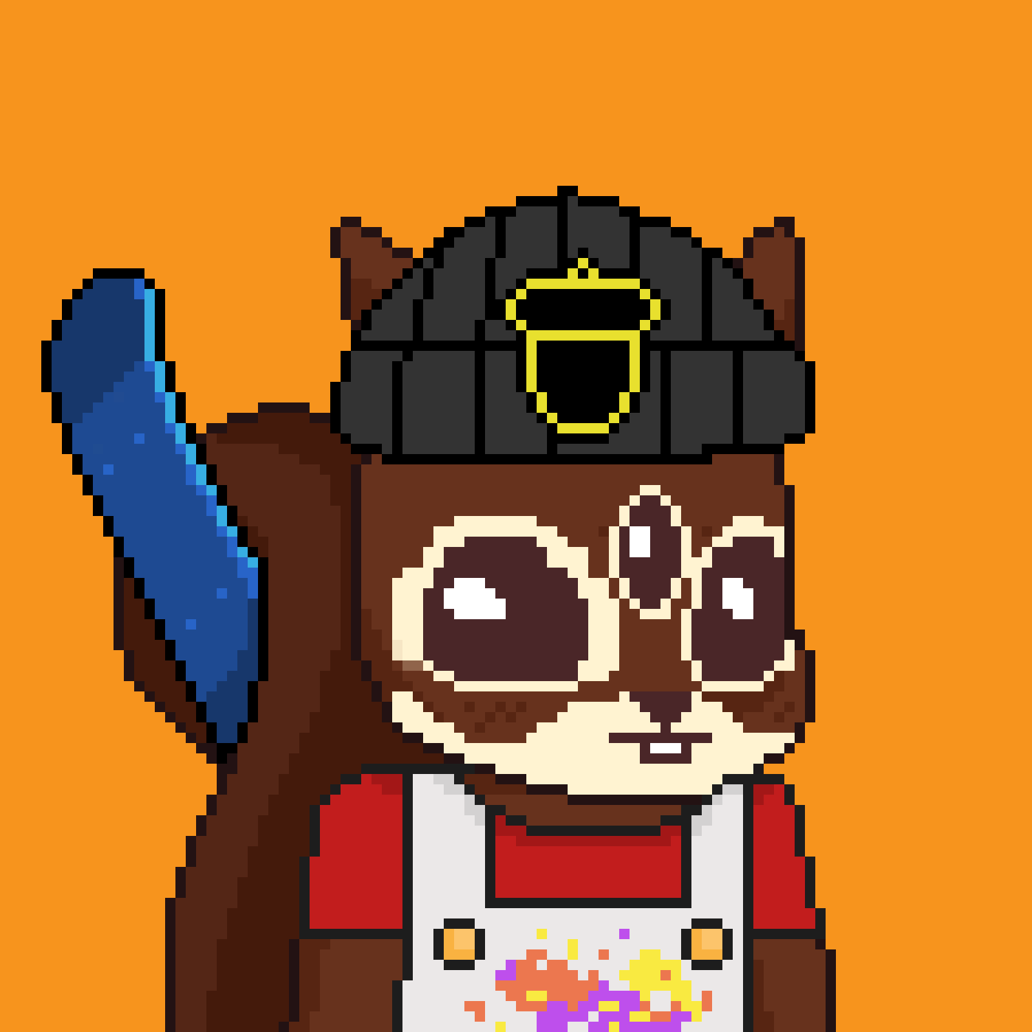 Pixel Squirrels #864 NFT on Algorand