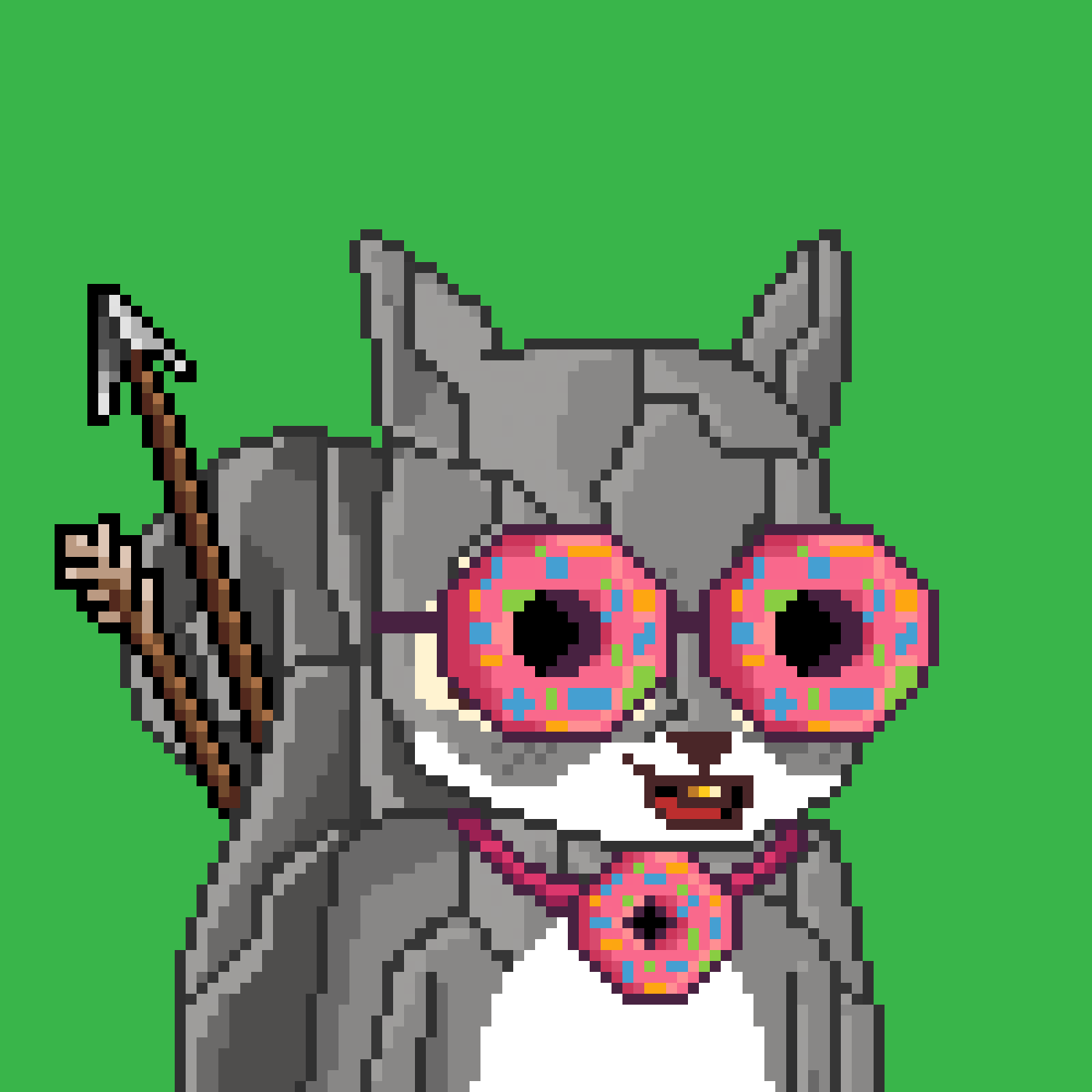 Pixel Squirrels #8641 NFT on Algorand