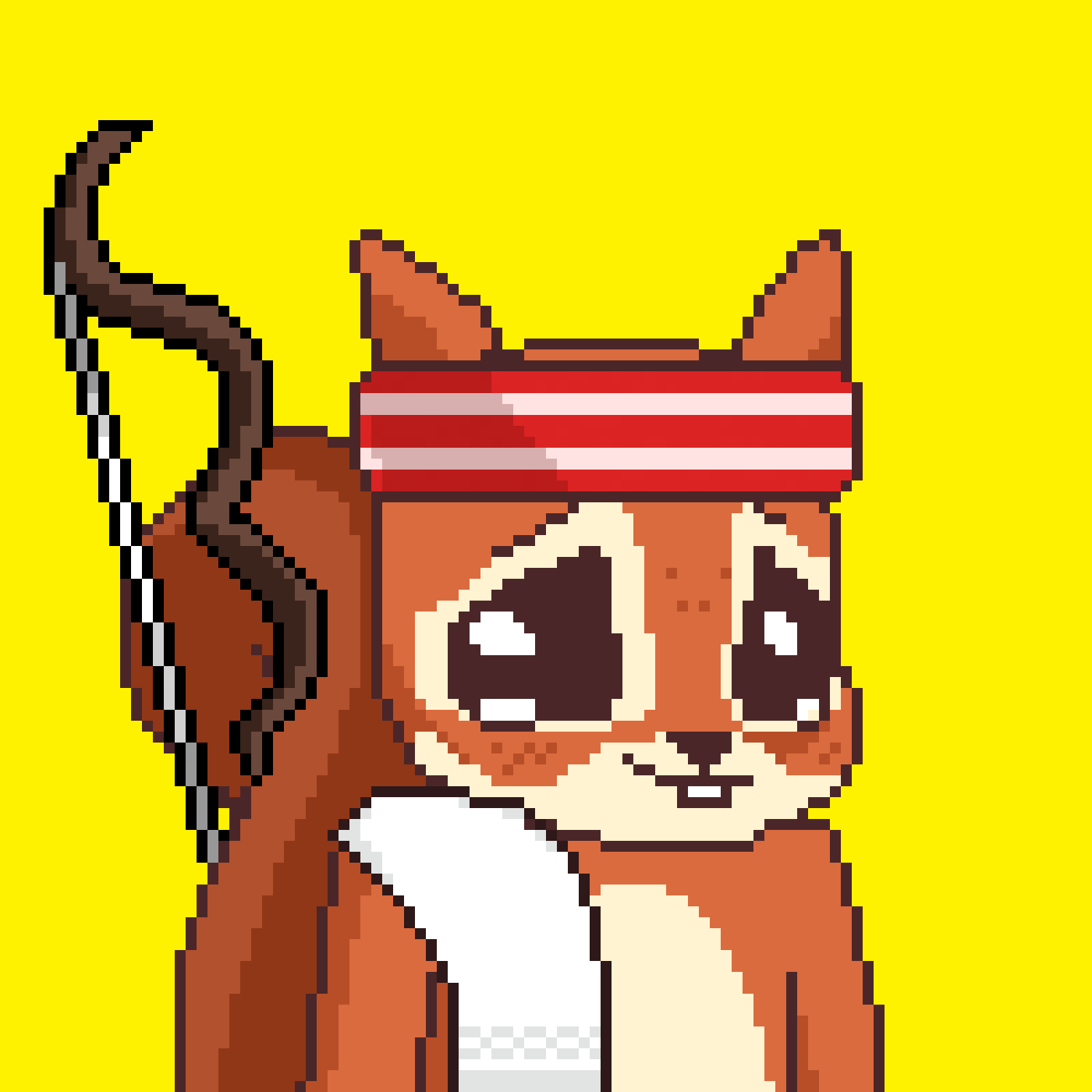 Pixel Squirrels #8642 NFT on Algorand