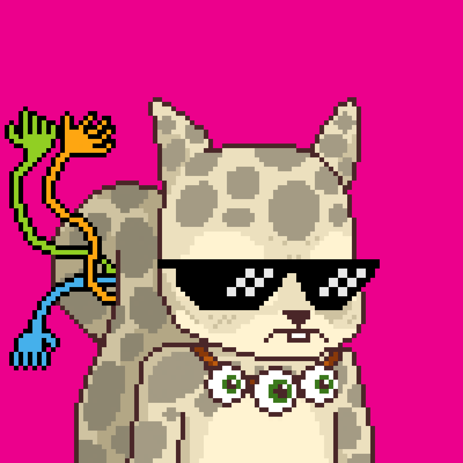 Pixel Squirrels #8645 NFT on Algorand