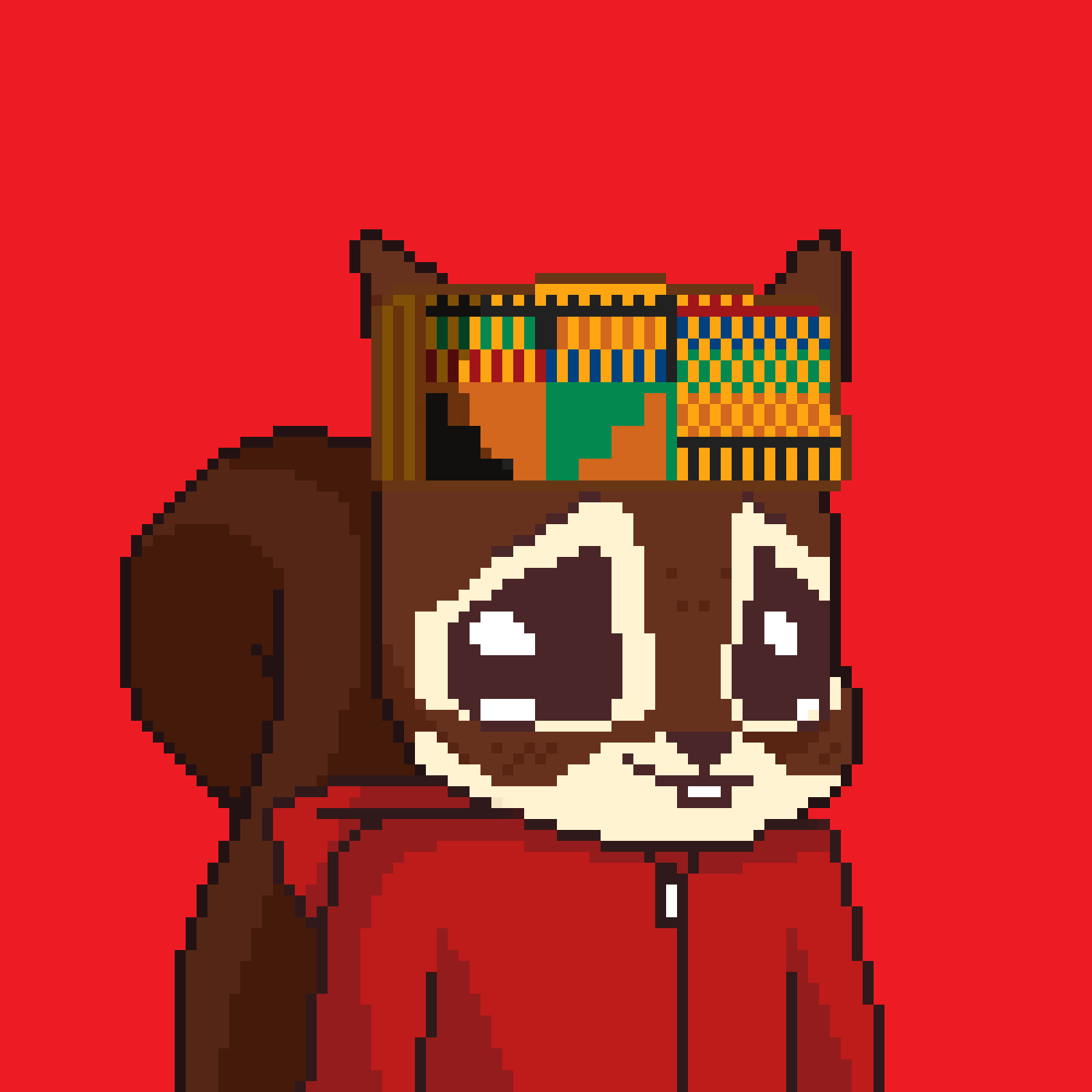 Pixel Squirrels #8648 NFT on Algorand