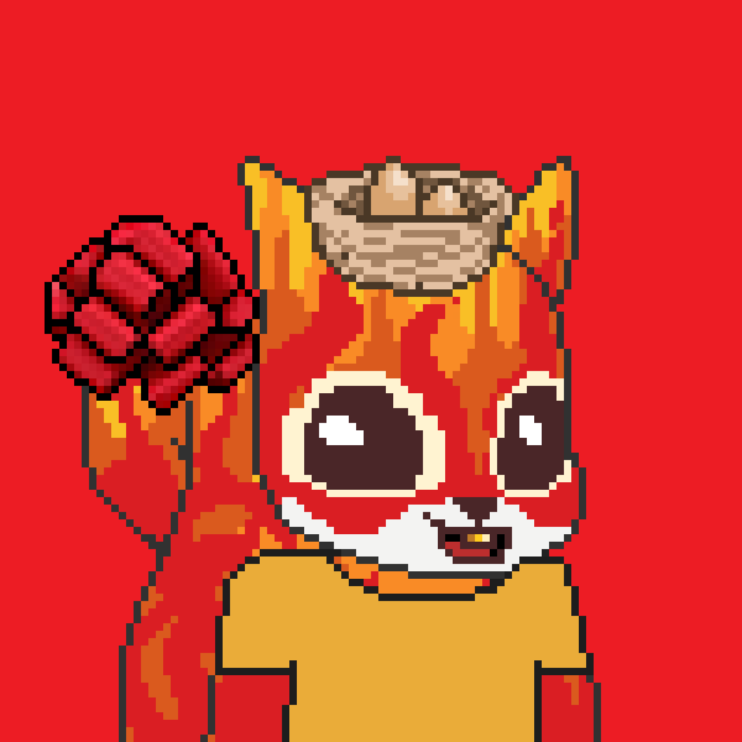 Pixel Squirrels #8649 NFT on Algorand