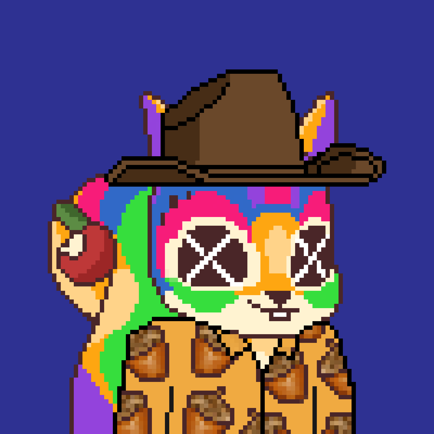 Pixel Squirrels #8653 NFT on Algorand