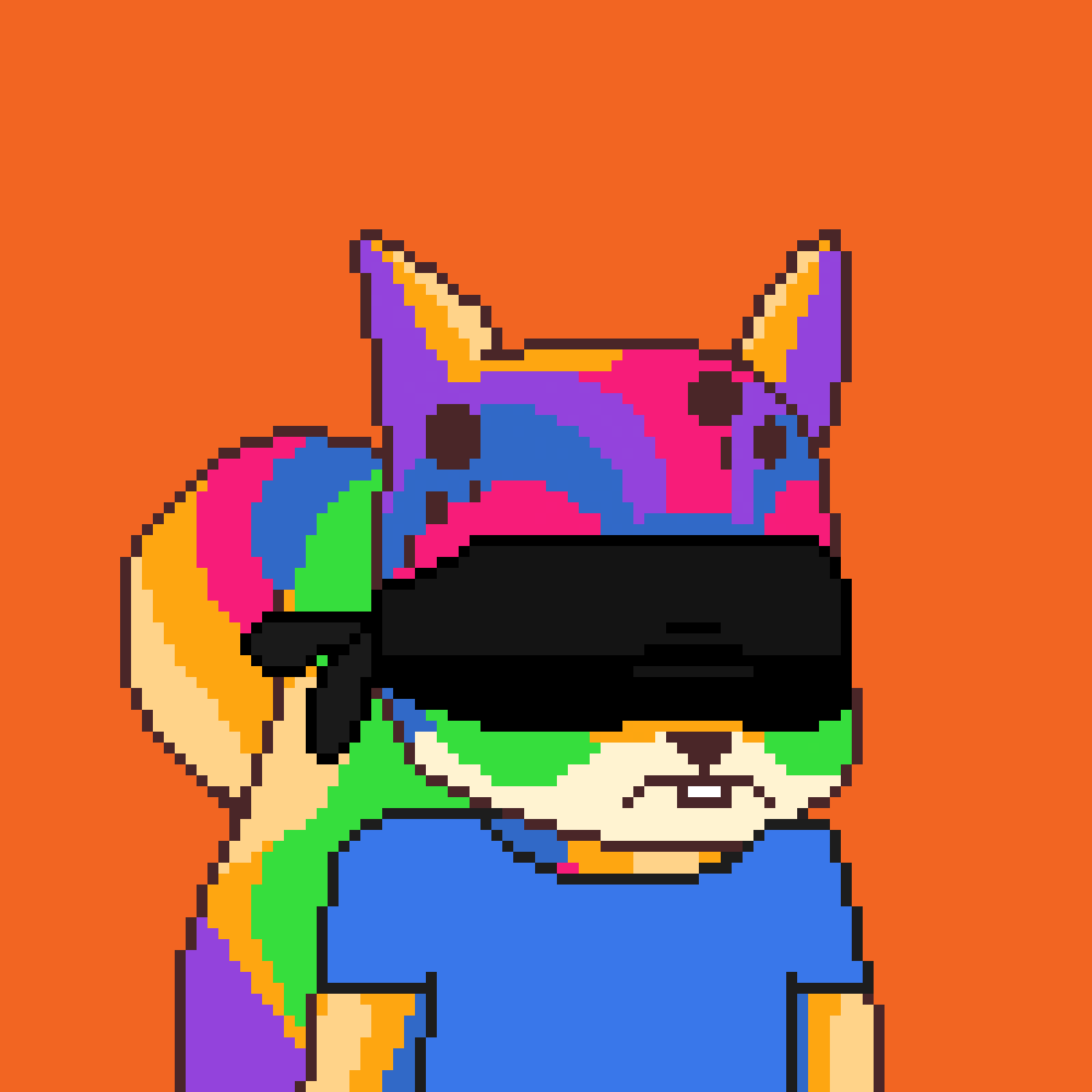 Pixel Squirrels #8657 NFT on Algorand