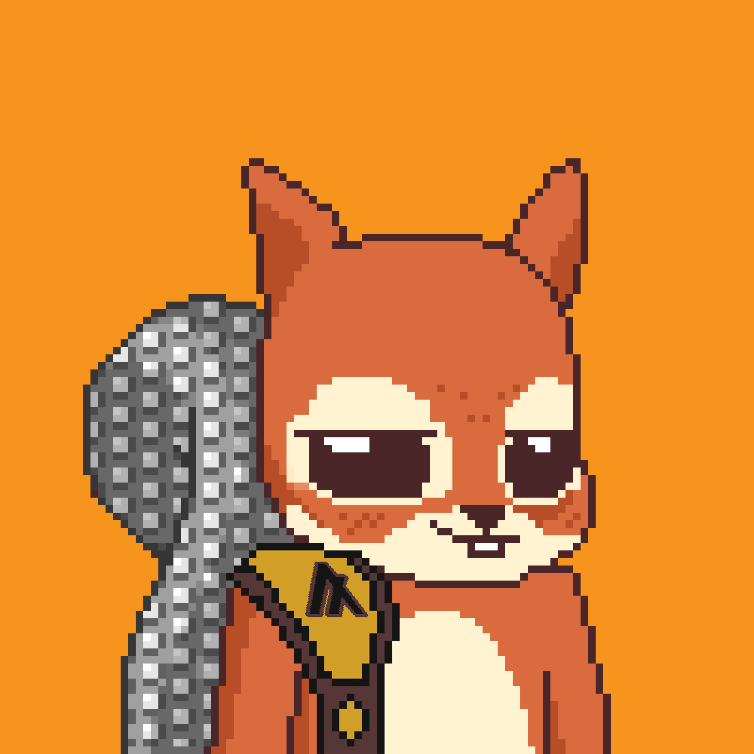 Pixel Squirrels #8659 NFT on Algorand