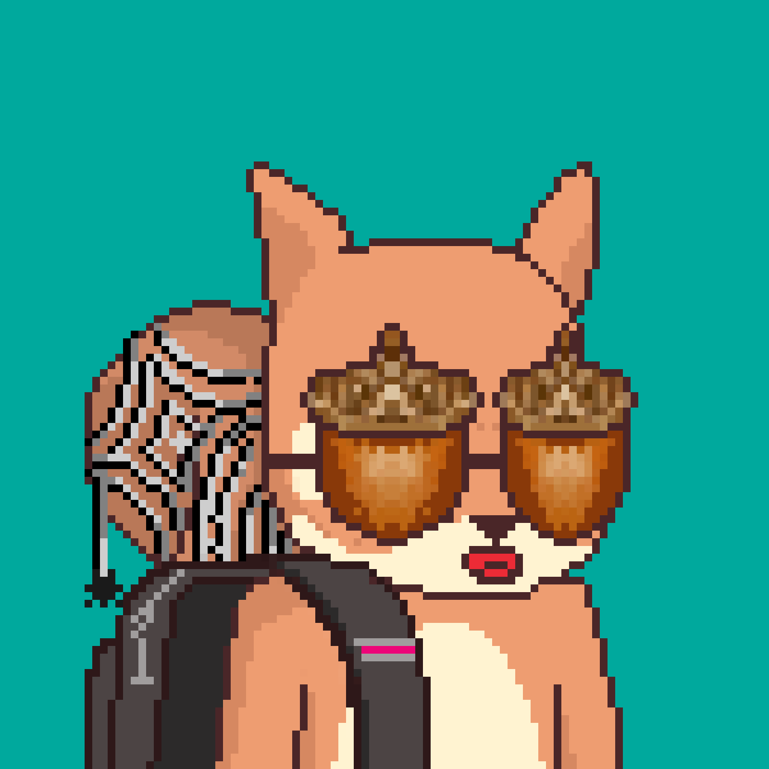 Pixel Squirrels #8661 NFT on Algorand