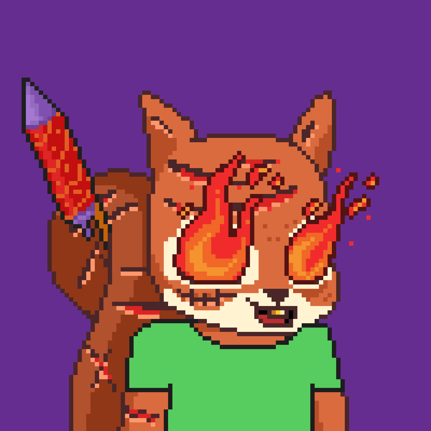 Pixel Squirrels #8663 NFT on Algorand