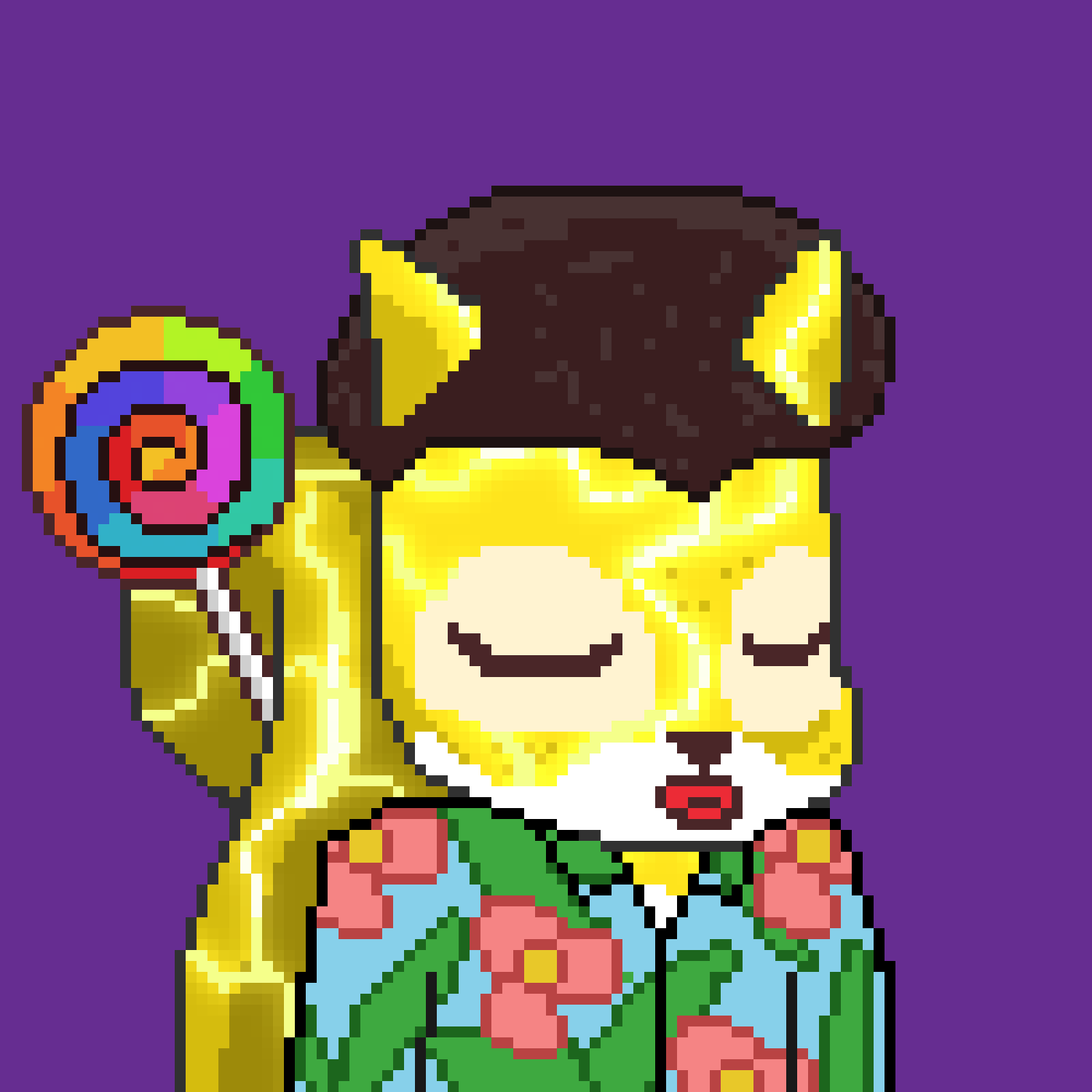 Pixel Squirrels #8672 NFT on Algorand