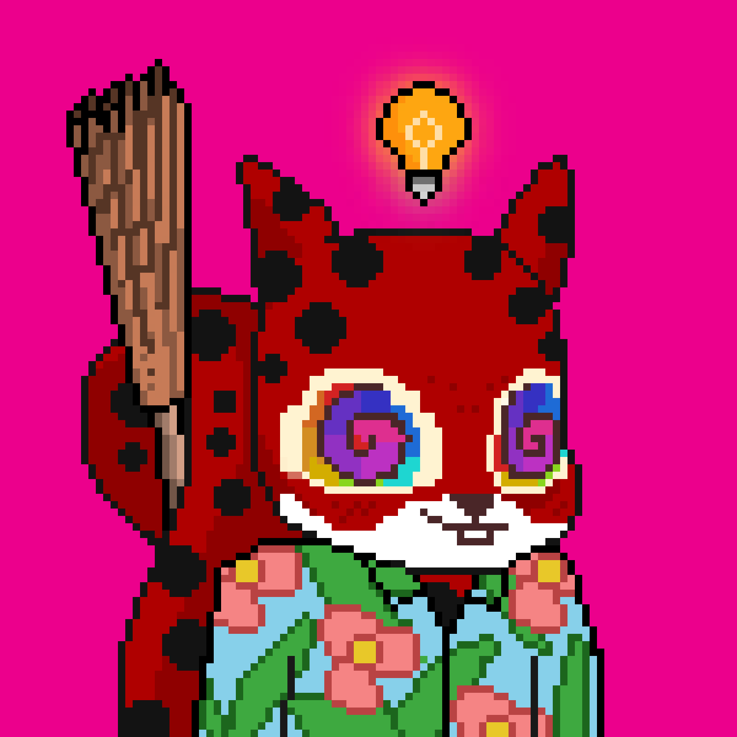 Pixel Squirrels #8681 NFT on Algorand