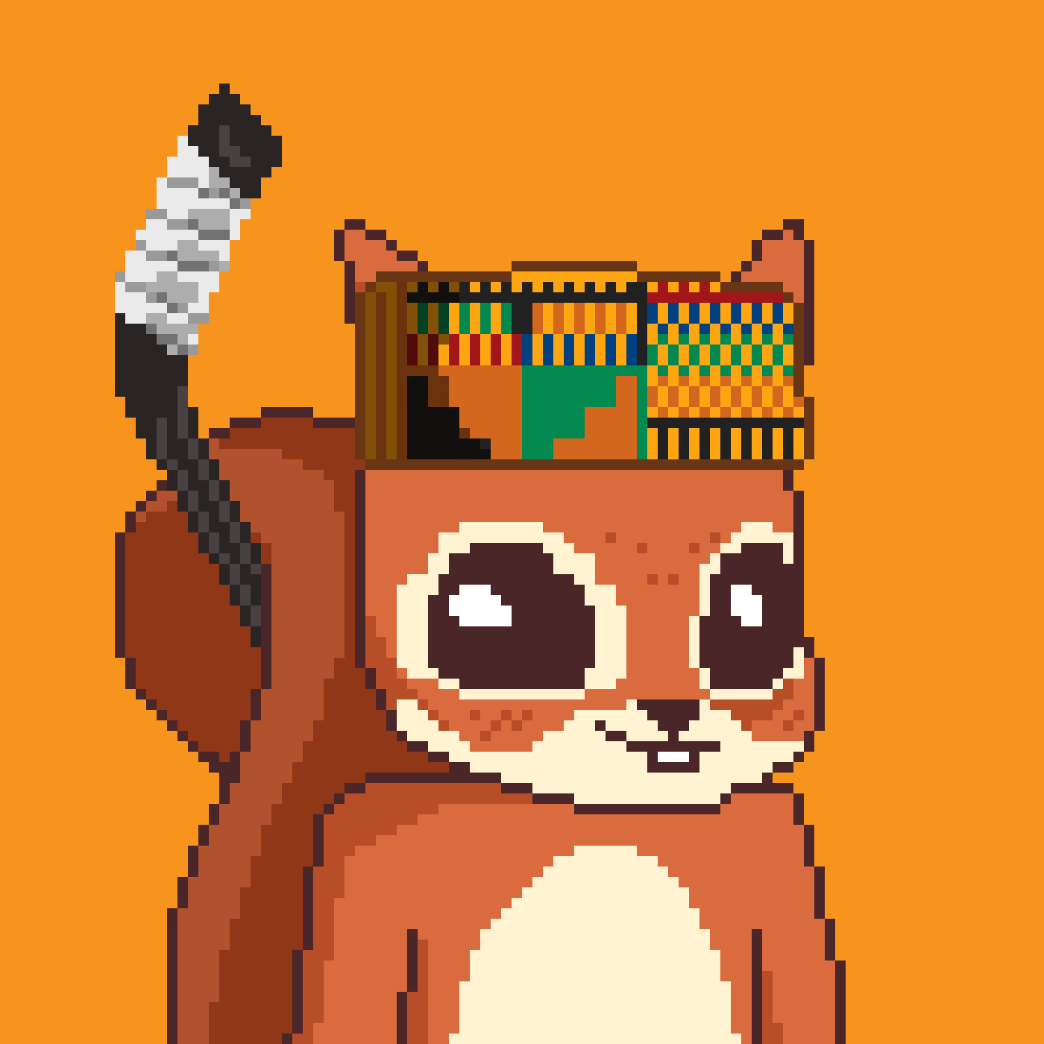 Pixel Squirrels #8682 NFT on Algorand