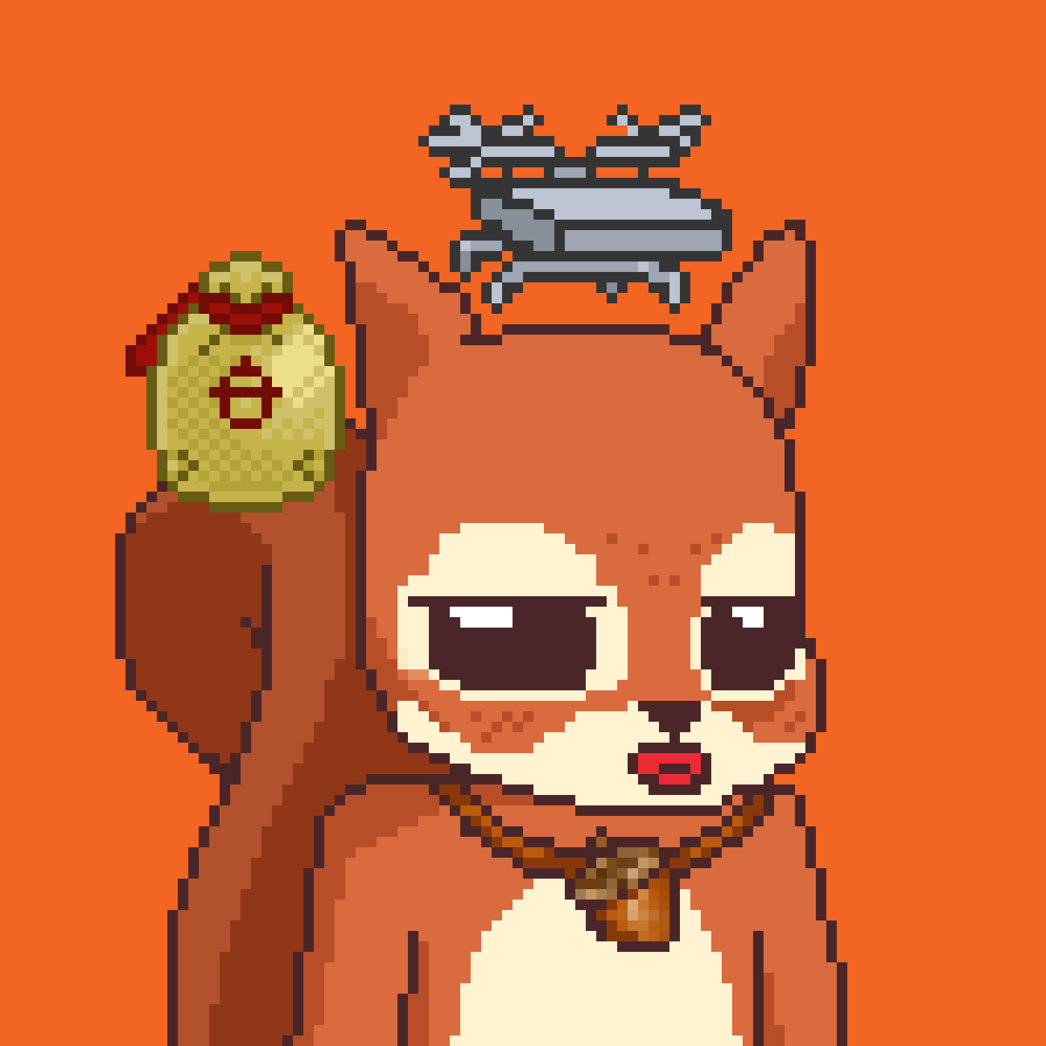 Pixel Squirrels #8685 NFT on Algorand