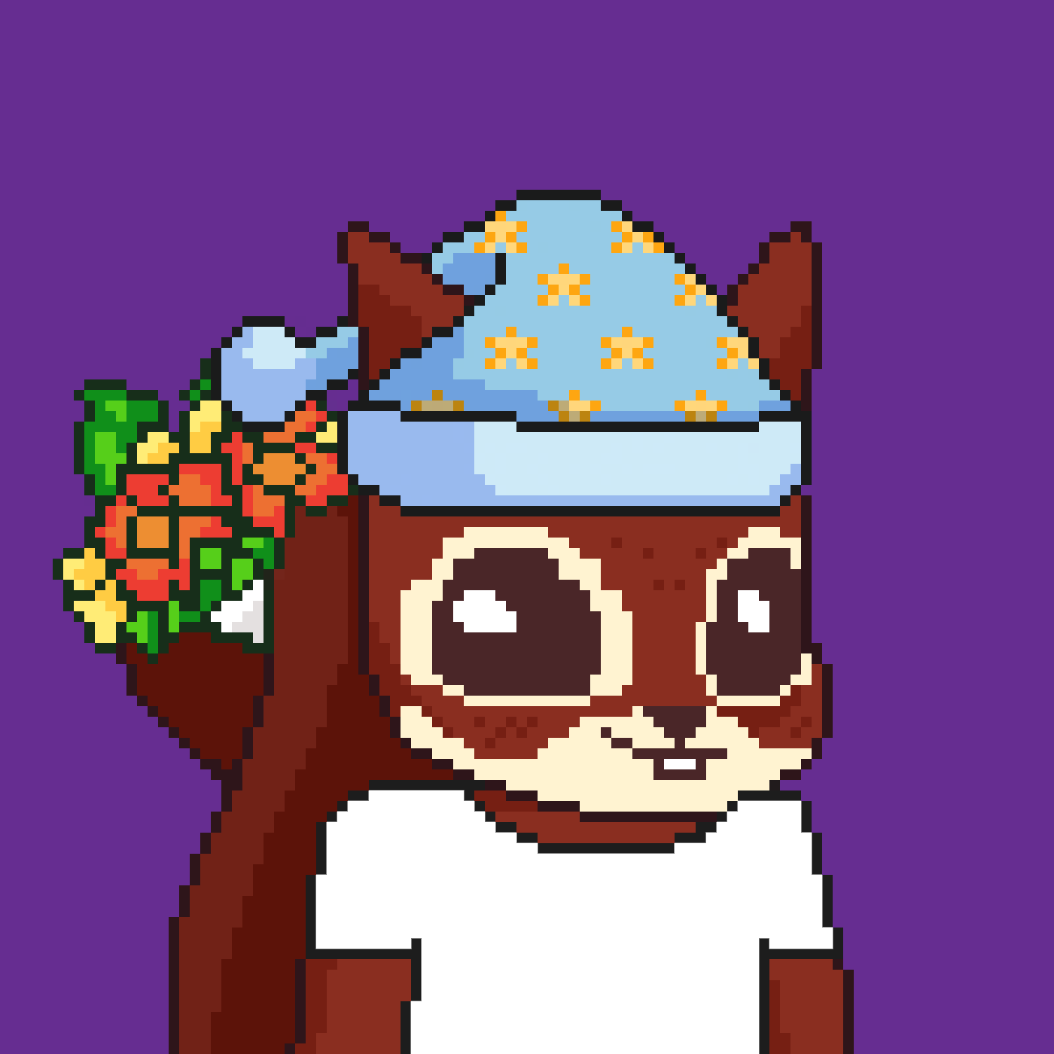 Pixel Squirrels #8689 NFT on Algorand