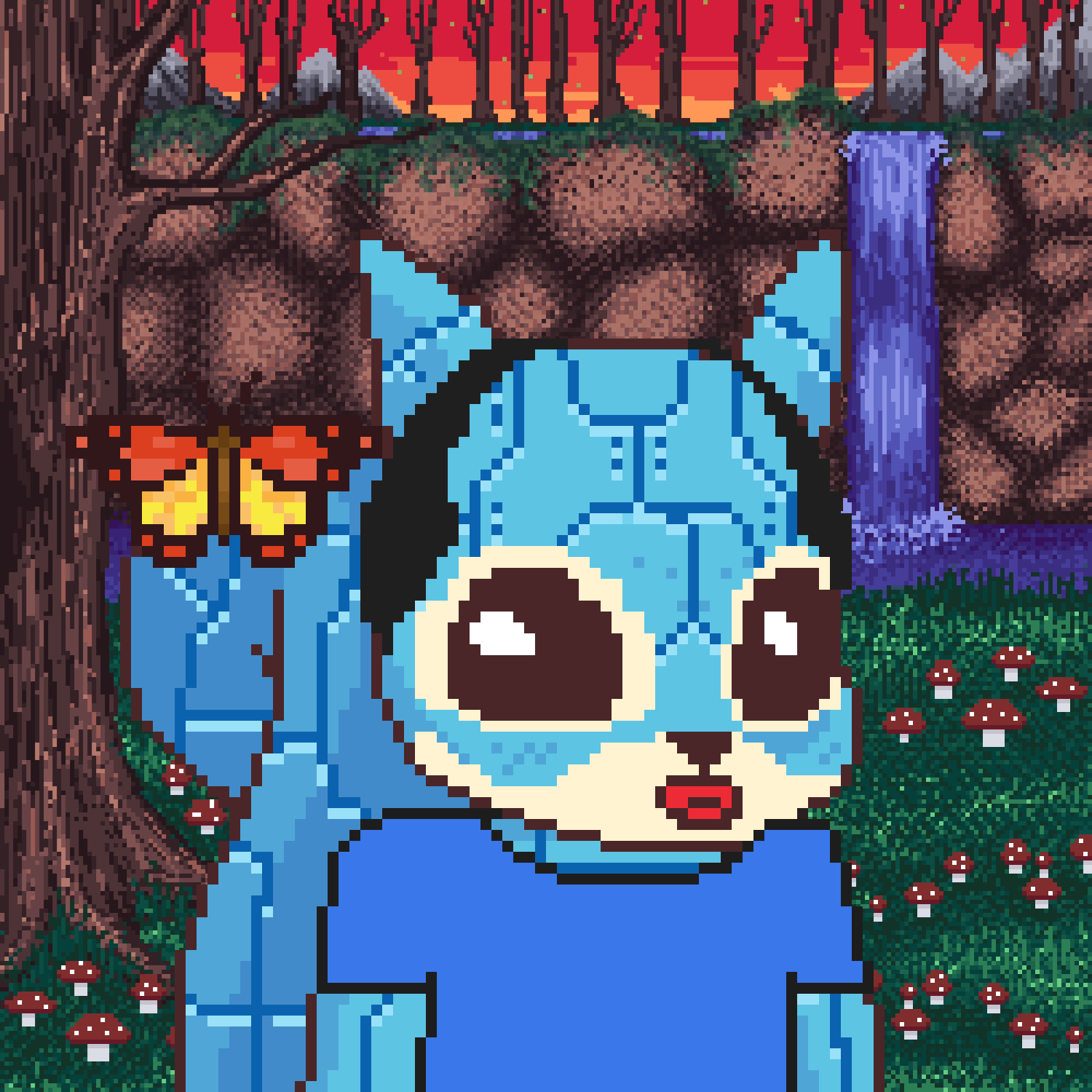 Pixel Squirrels #8692 NFT on Algorand